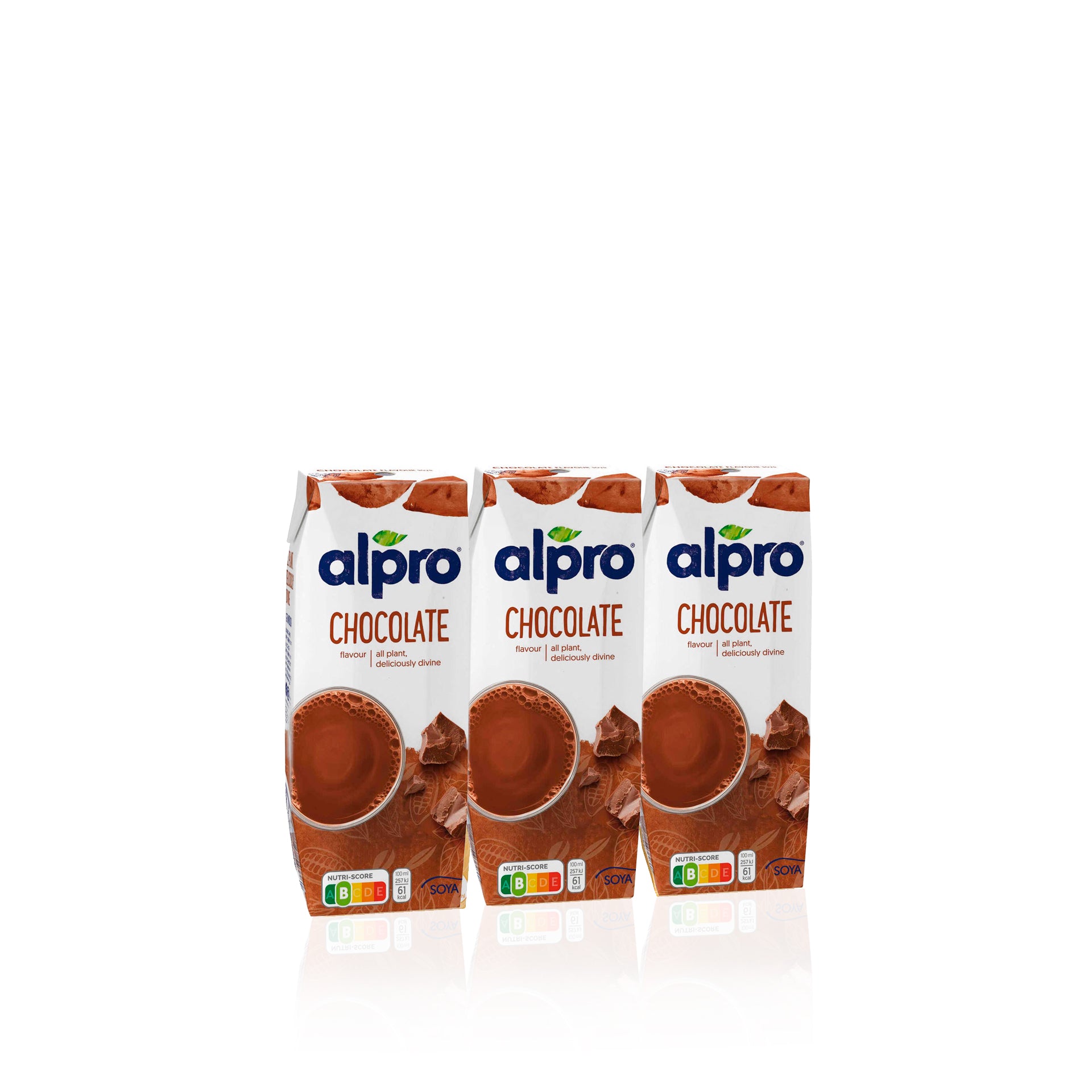 Alpro Bebida de Soja Chocolate 3 x 250 ml