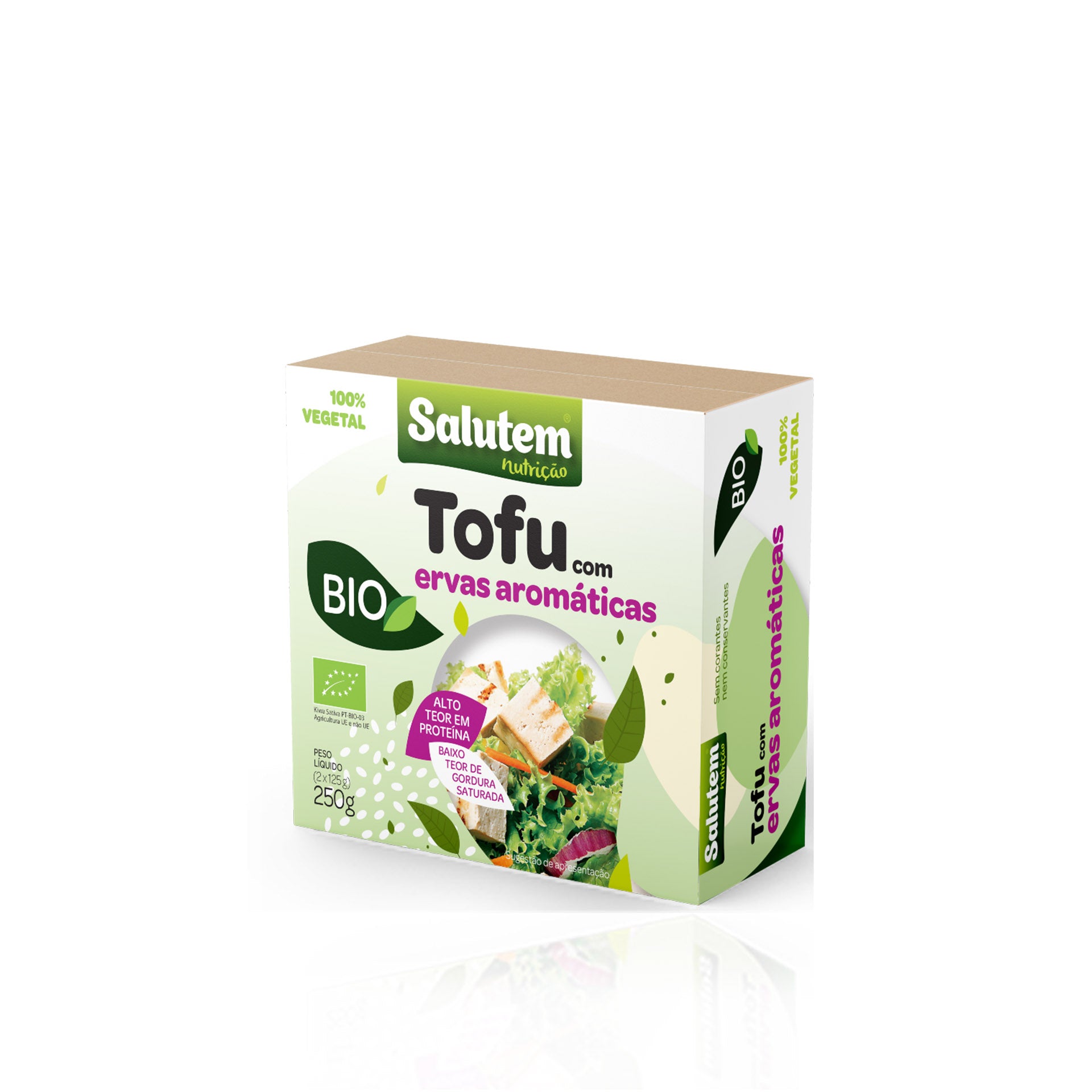 Salutem Bio Tofu com Ervas 250 gr