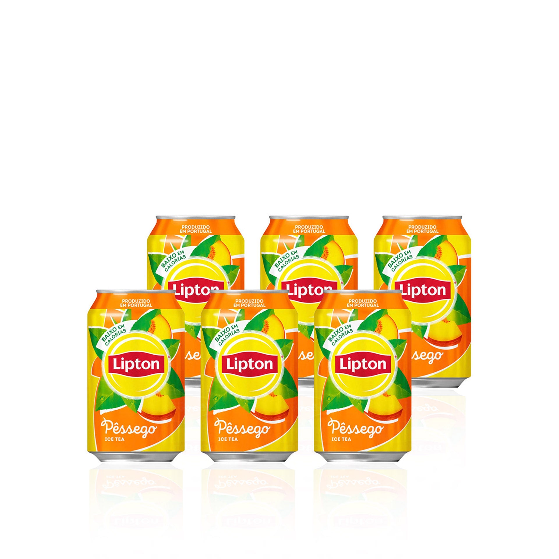 Lipton Ice Tea Pessego 33 cl - Pack 6 x 33 cl