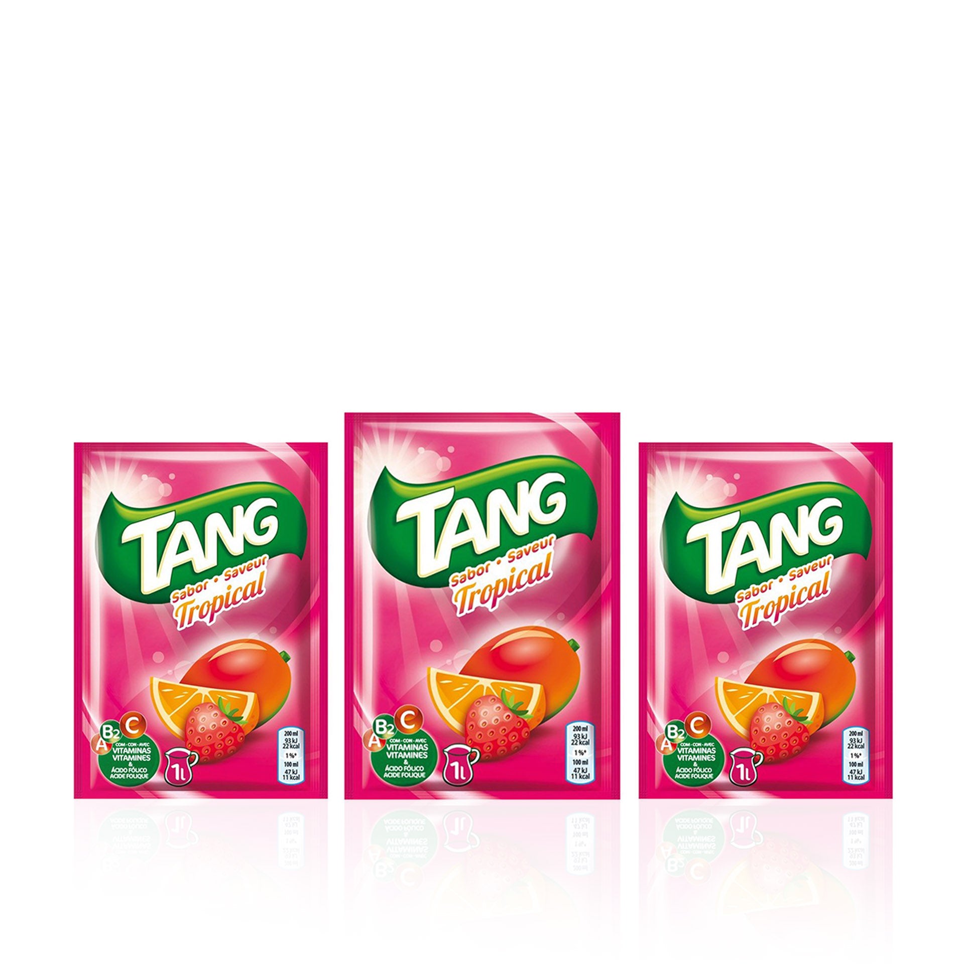 Tang Bebida em Pó Tropical 30 gr - Pack 3 x 30 gr