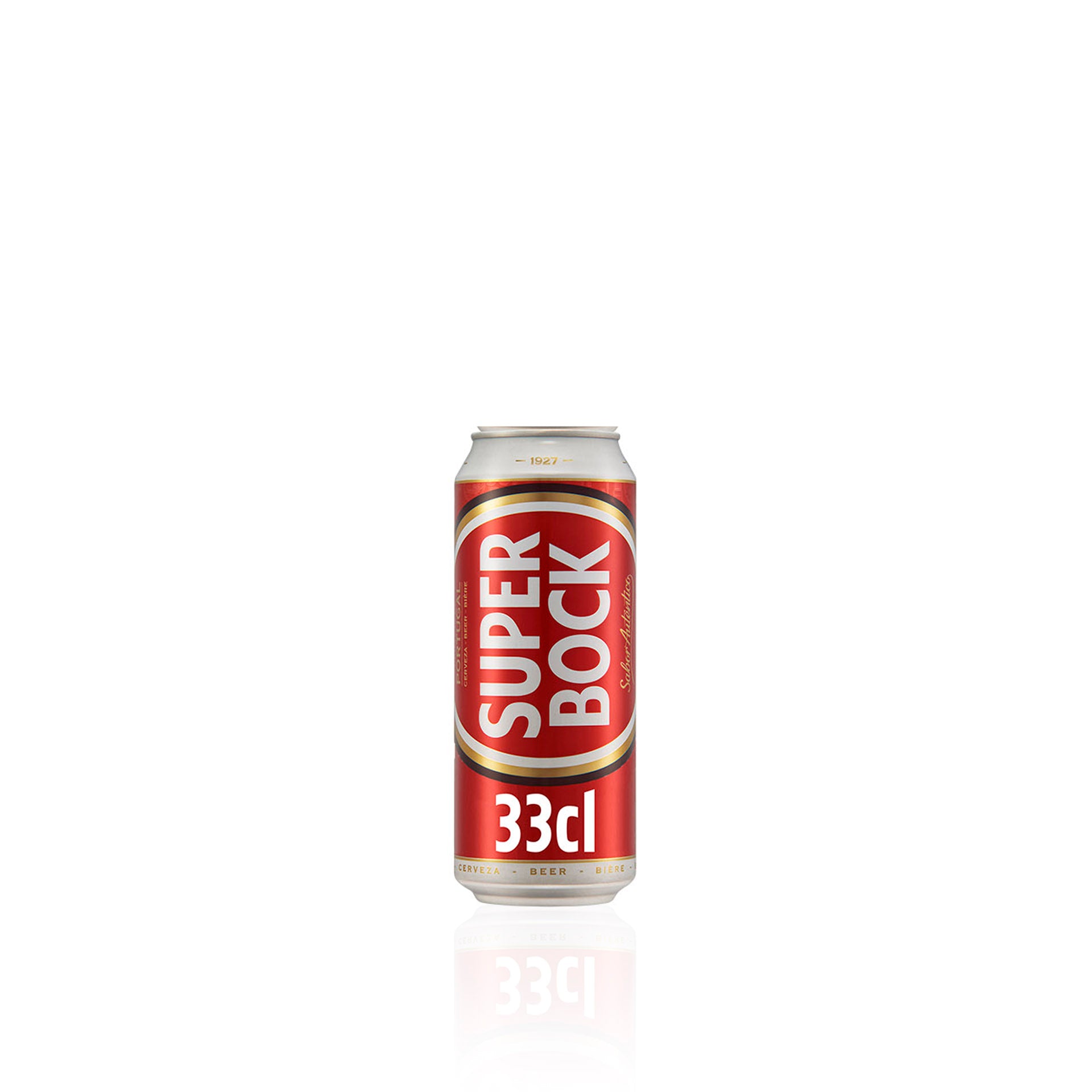 Super Bock Cerveja com Álcool Lata 33 cl