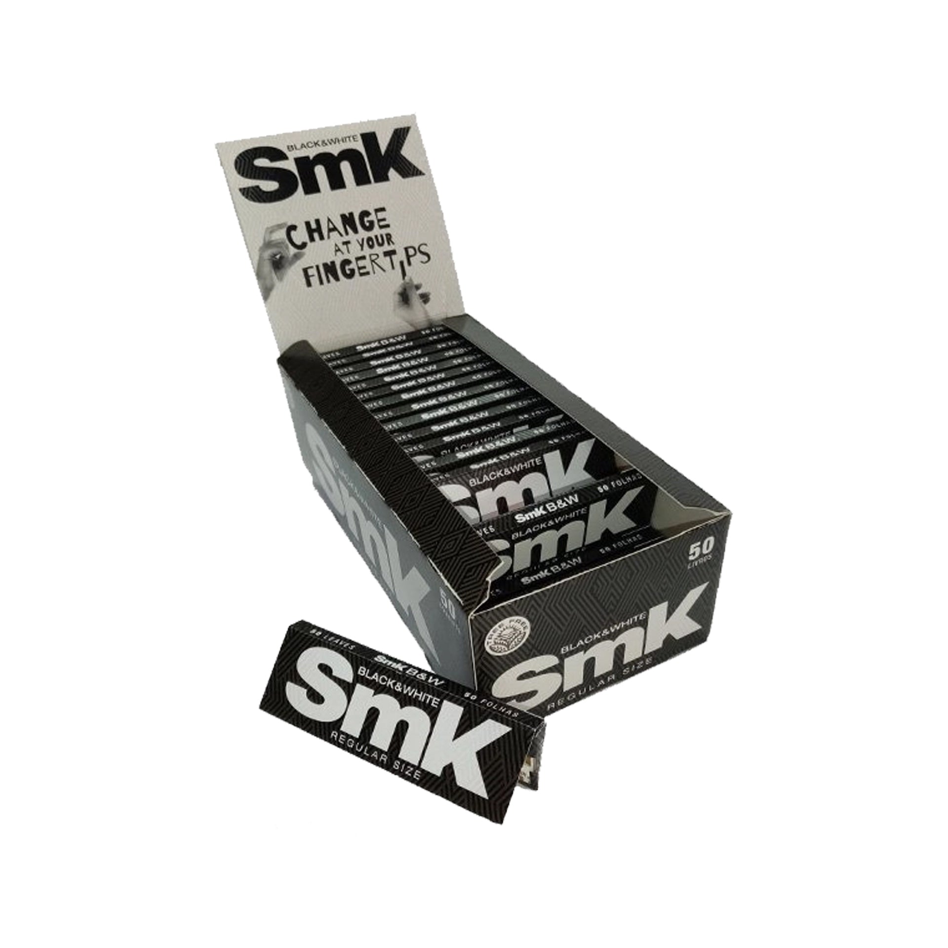 SMK Mortalhas Black & White 50 un - Pack 50 x 50 un