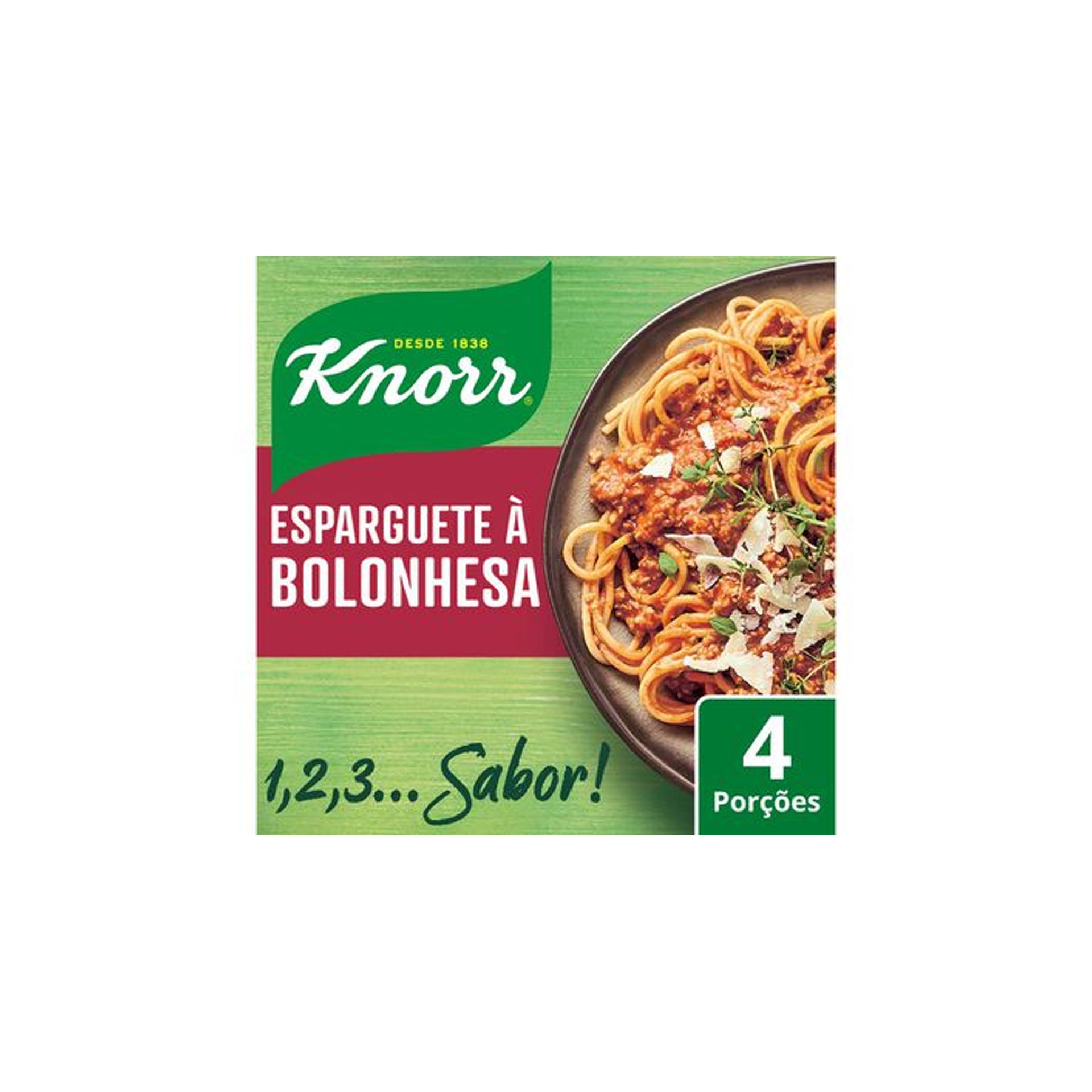 Knorr 1,2,3...Sabor! Esparguete à Bolonhesa 38 gr