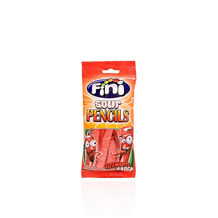 Fini Gomas Sour Pencils Strawberry 100 gr