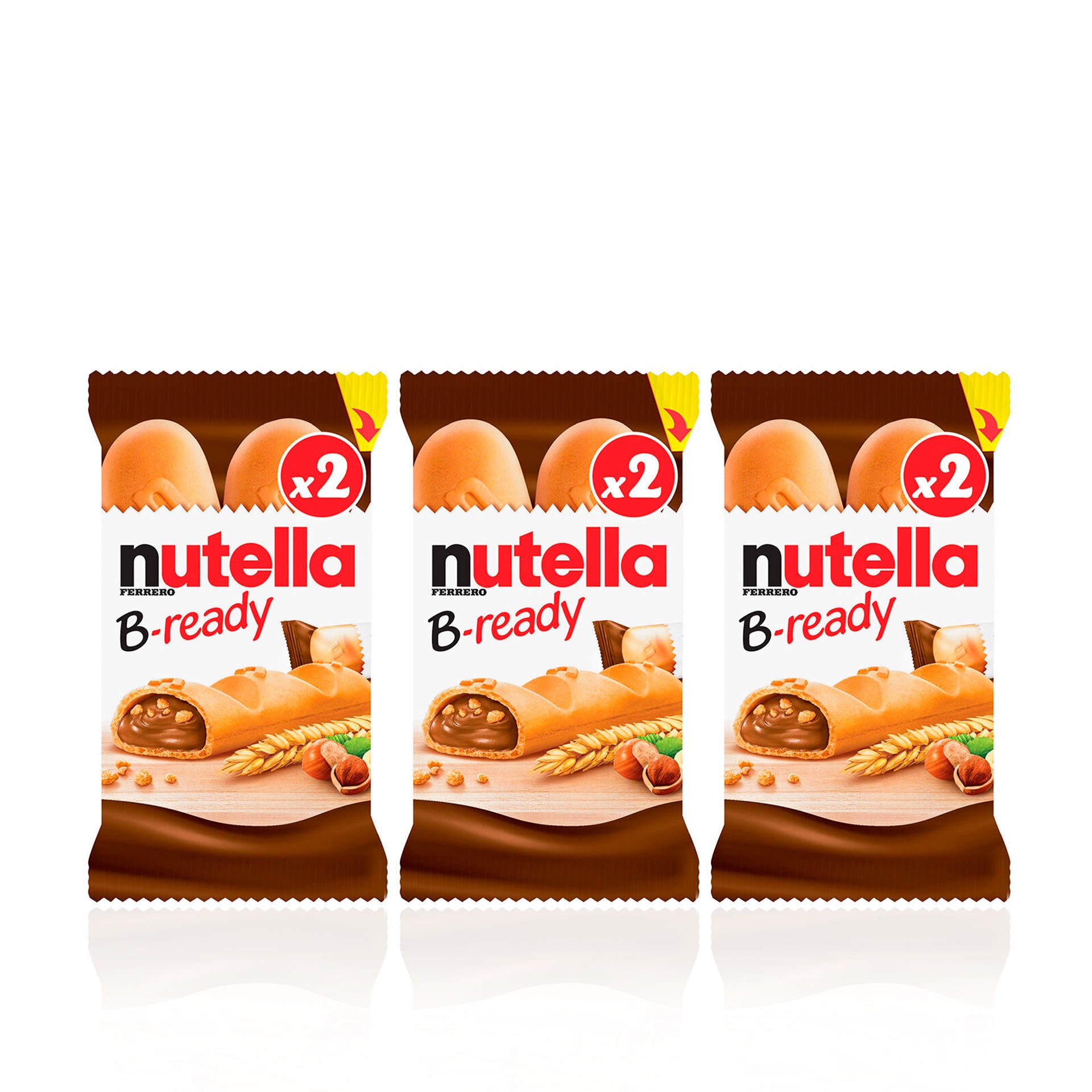 Nutella B-Ready T2 44 gr - Pack 3 x 44 gr