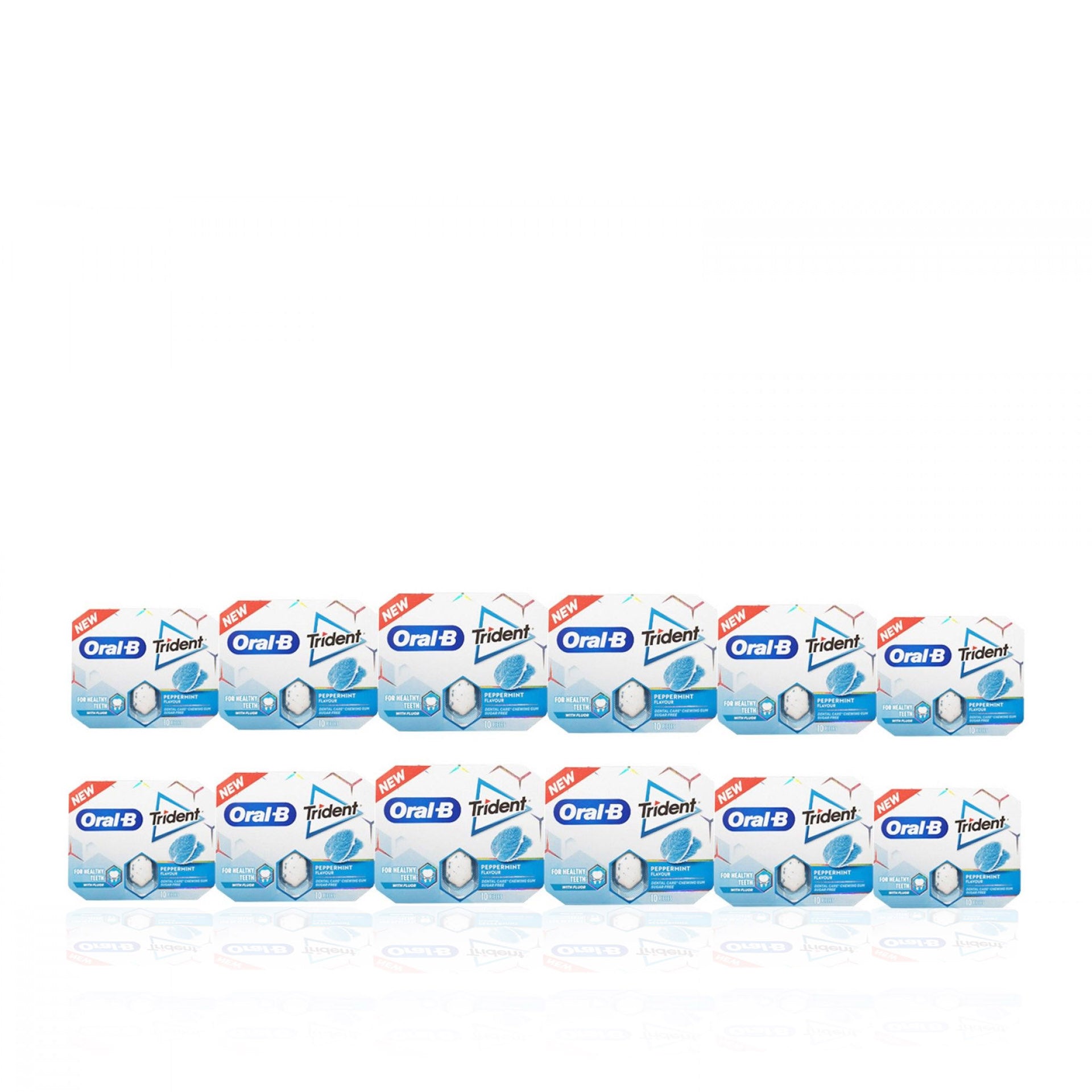Trident Oral-B Peppermint 17 gr - Pack 12 x 17 gr