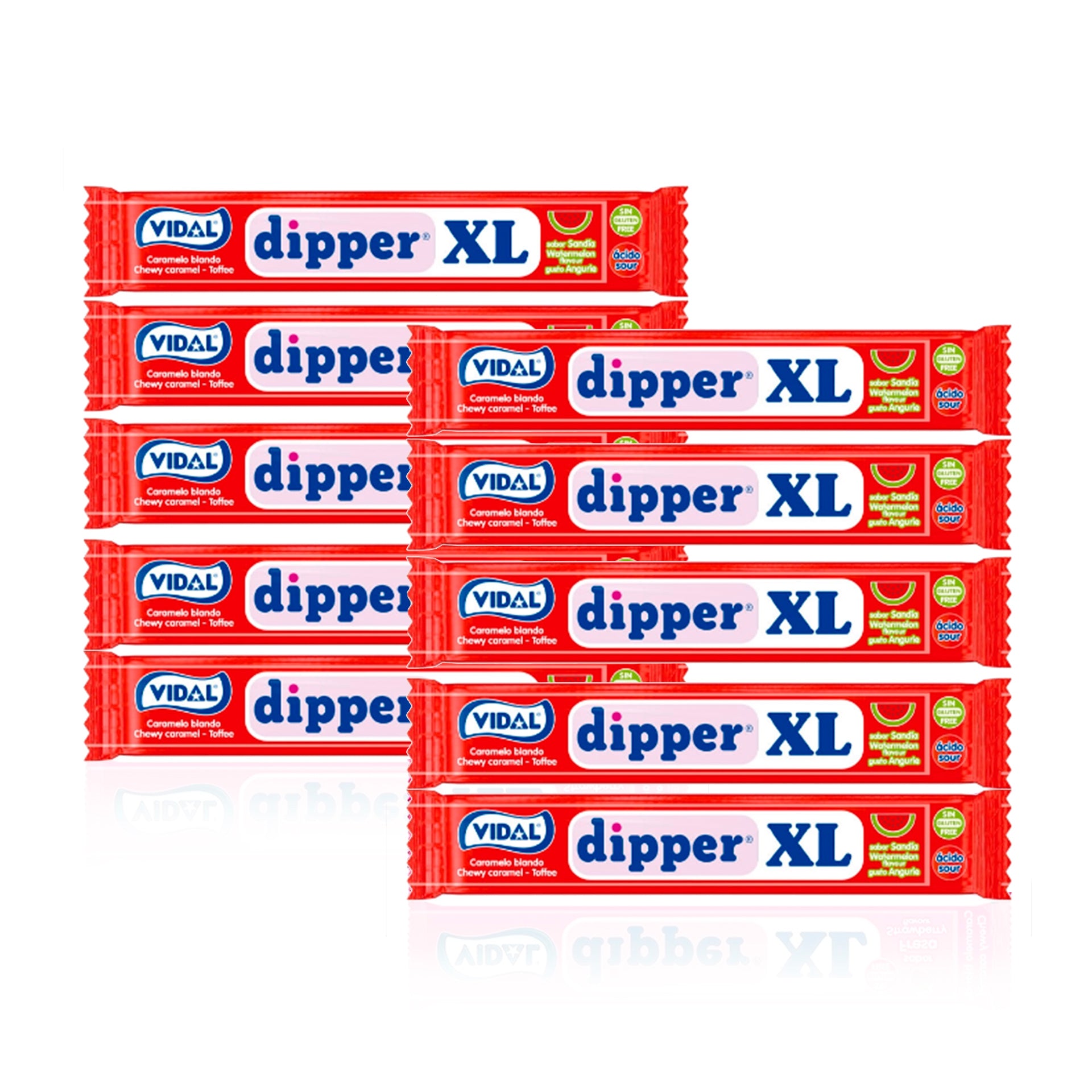 Vidal Dipper XL Melancia 10 gr - Pack 10 x 10 gr