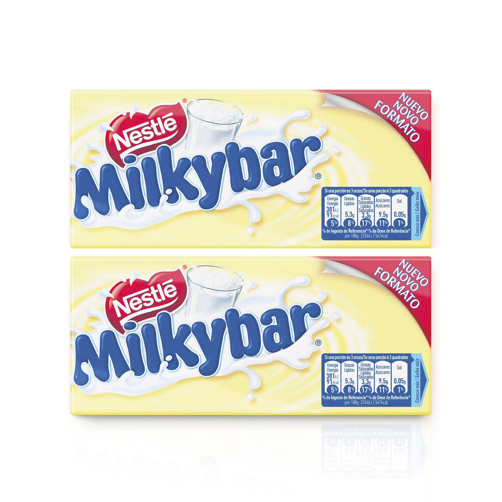 Nestlé Milkybar Chocolate Branco 100 gr - Pack 2 x 100 gr