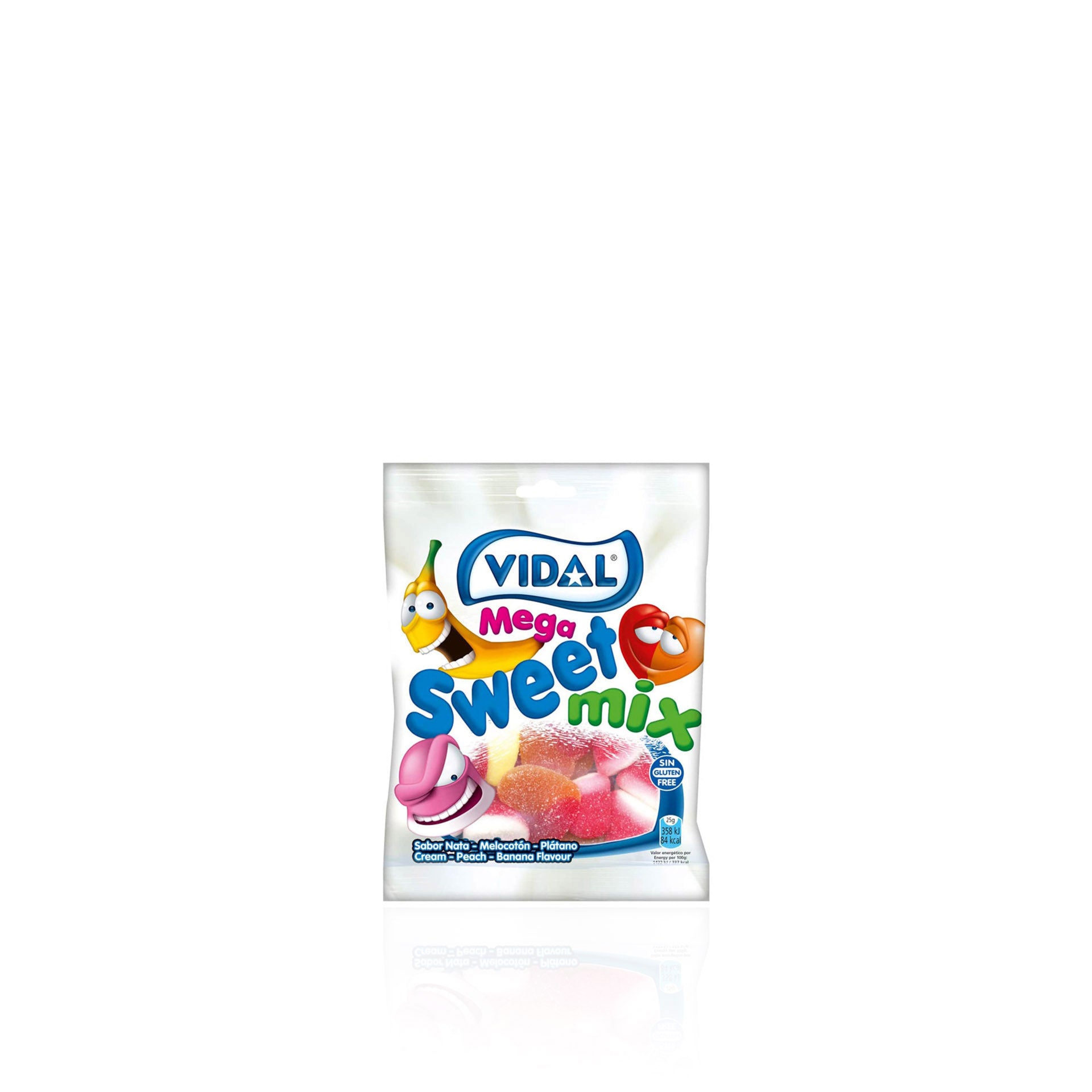 Vidal Gomas Mega Açúcar 90 gr