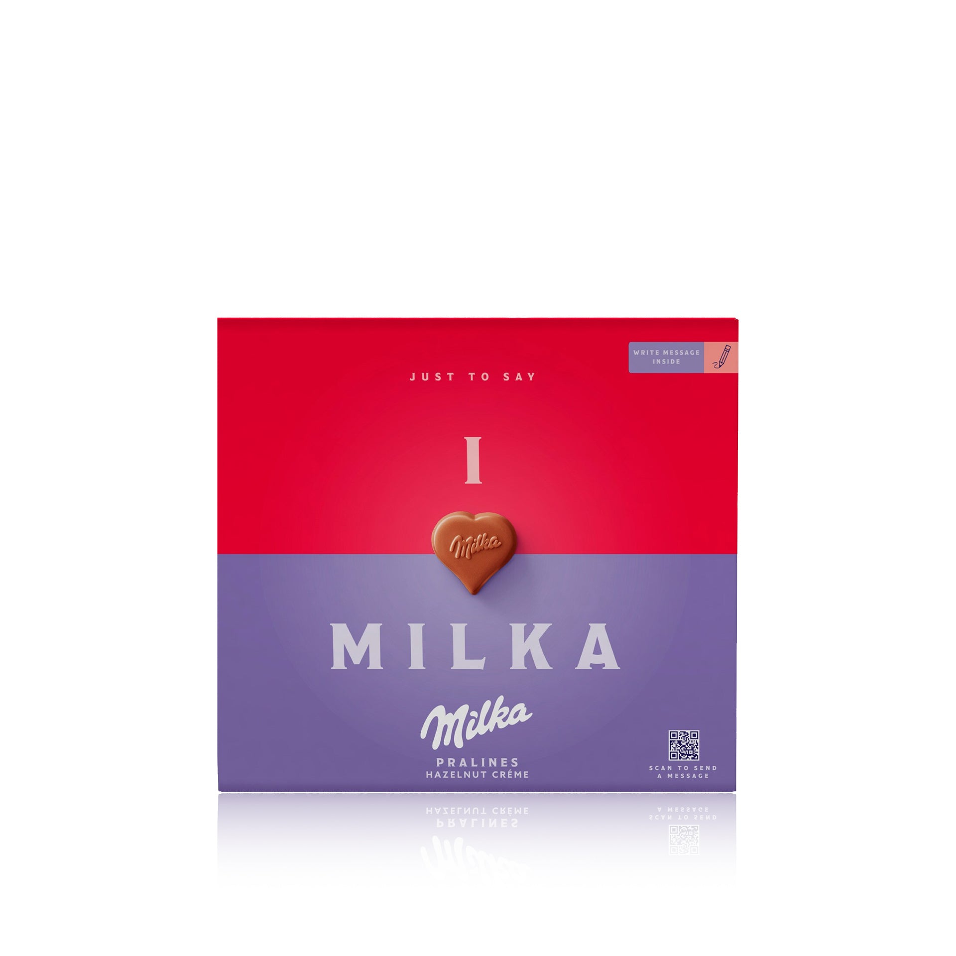 Milka I Love Nougat Bombons Chocolate 110 gr