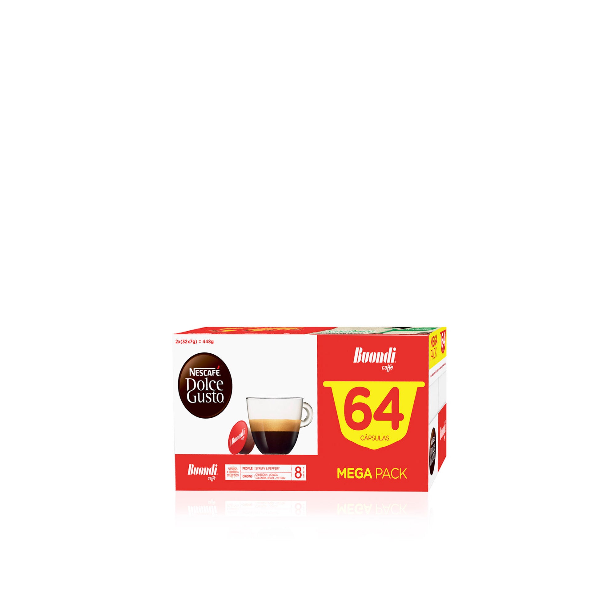 Nescafé Dolce Gusto Espresso Buondi 2 x 32 cápsulas (Int. 8)