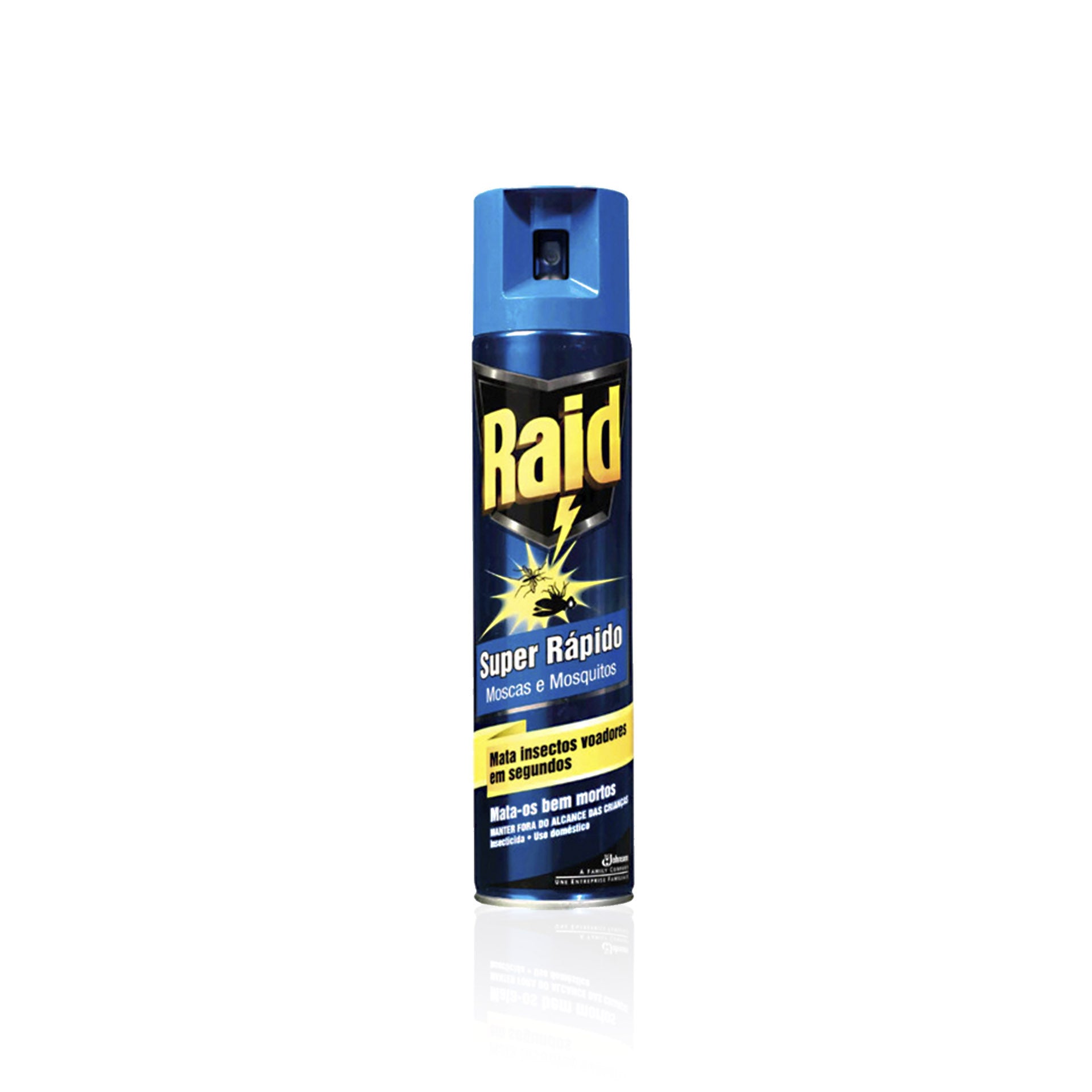 Raid Insecticida Spray Super Rápido Moscas e Mosquitos 400 ml