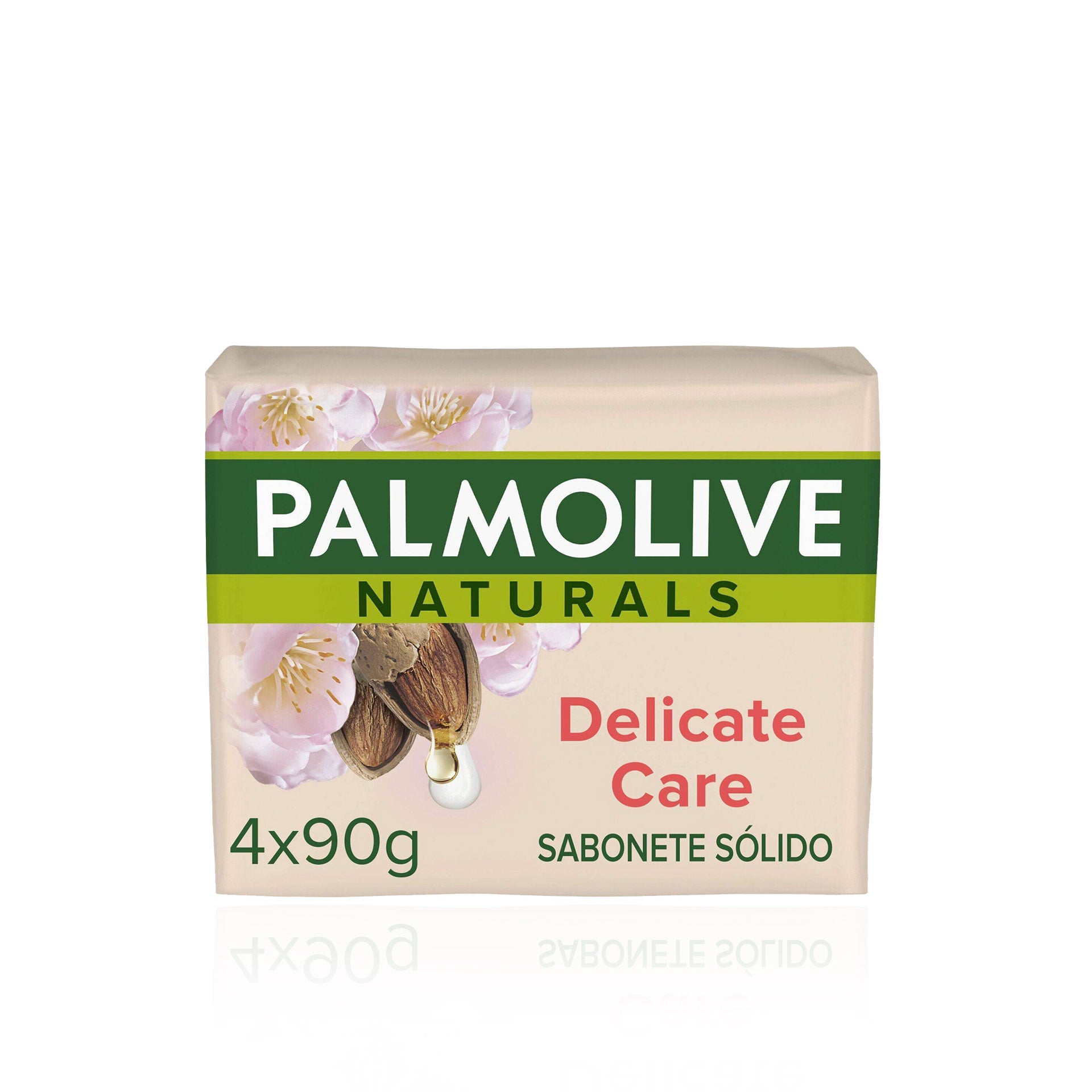 Palmolive Sabonete Naturals Leite e Amêndoa 90 gr - Pack 4 x 90 gr