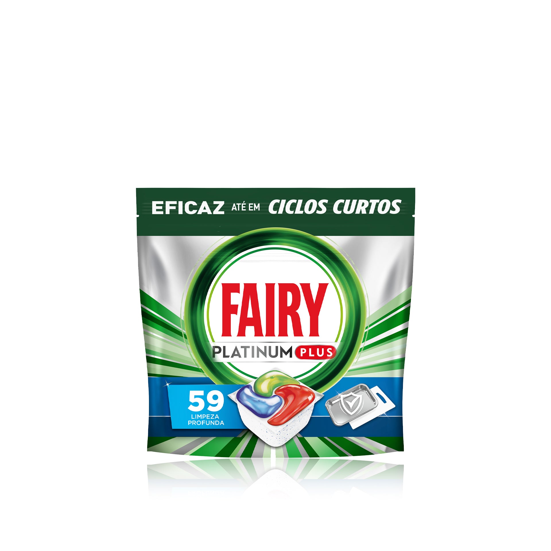 Fairy Platinum Plus Limpeza Profunda Detergente Máquina Loiça 59 un