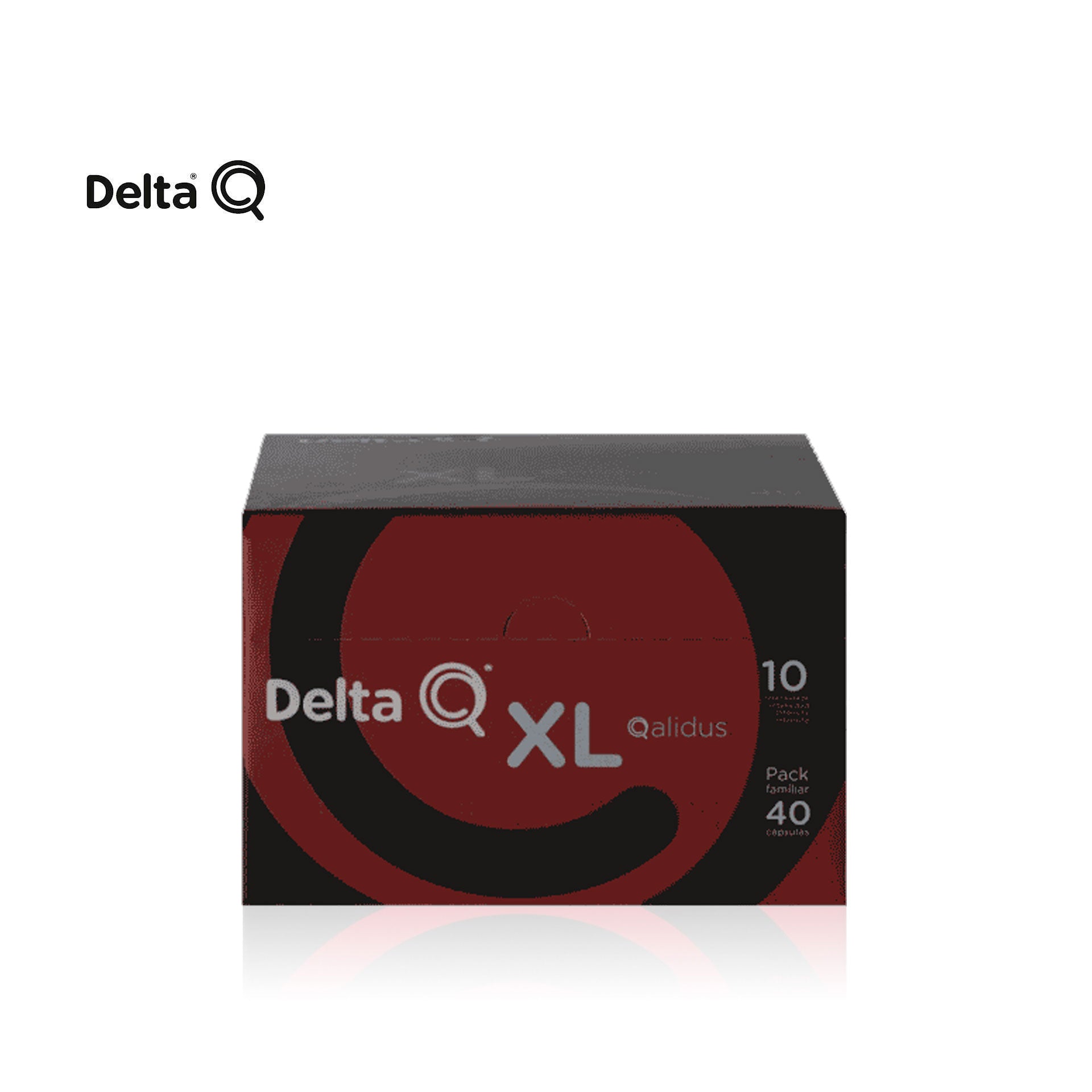 Delta Q Café Cápsulas Qalidus Intensidade 10 Pack XL - 40 un