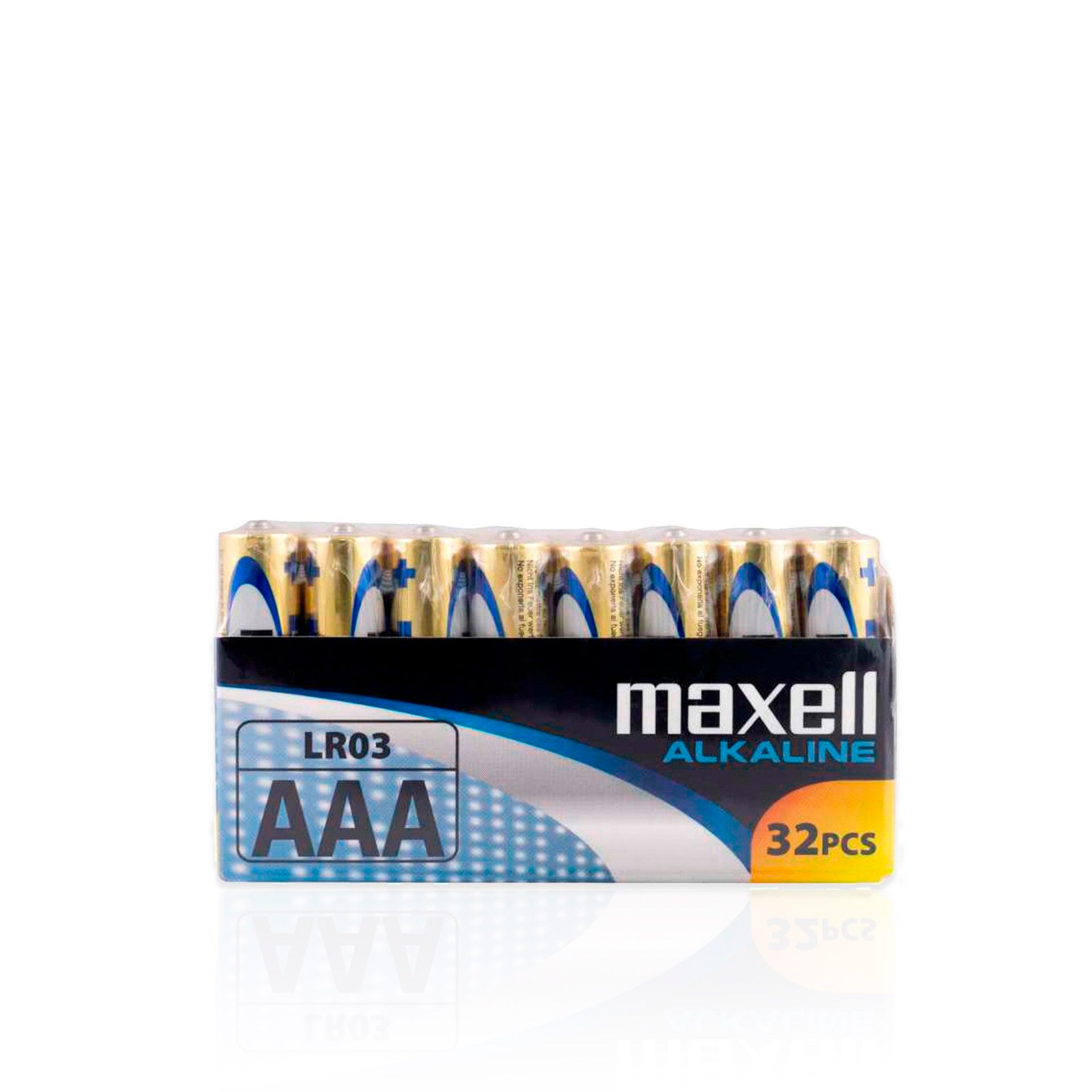Maxell Pack Pilhas AAA (LR03) 32 un