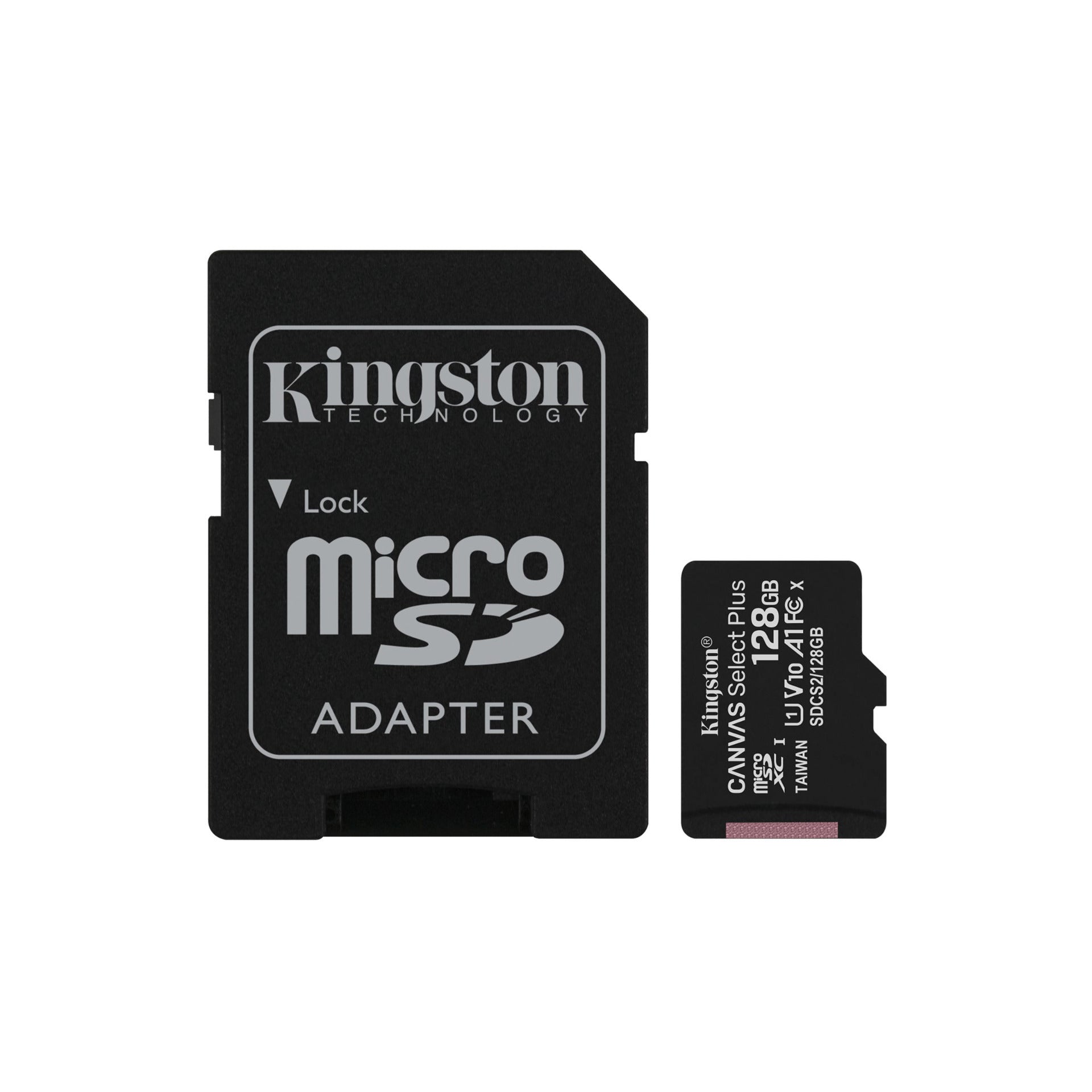 Kingston 128 GB Micro SD SDXC Canvas Select Plus