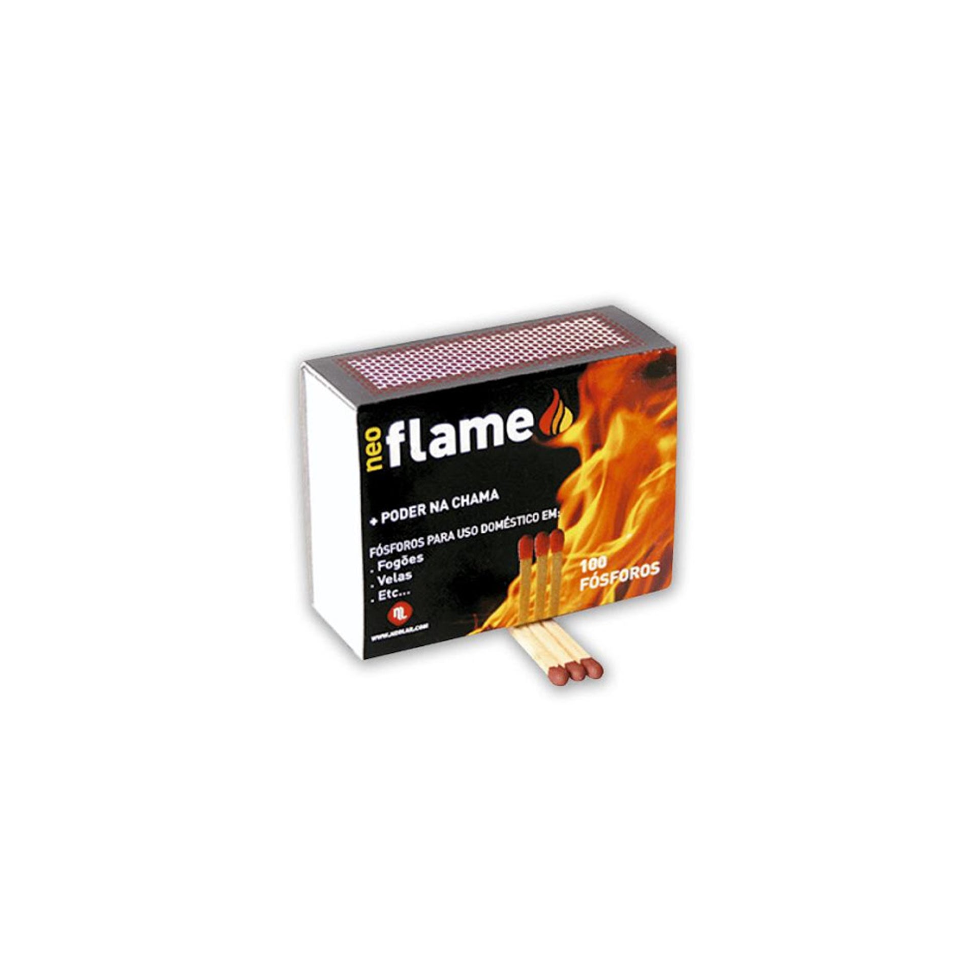 Flamefast Fósforo Neoflame 100 un - Pack 4 x 100 un