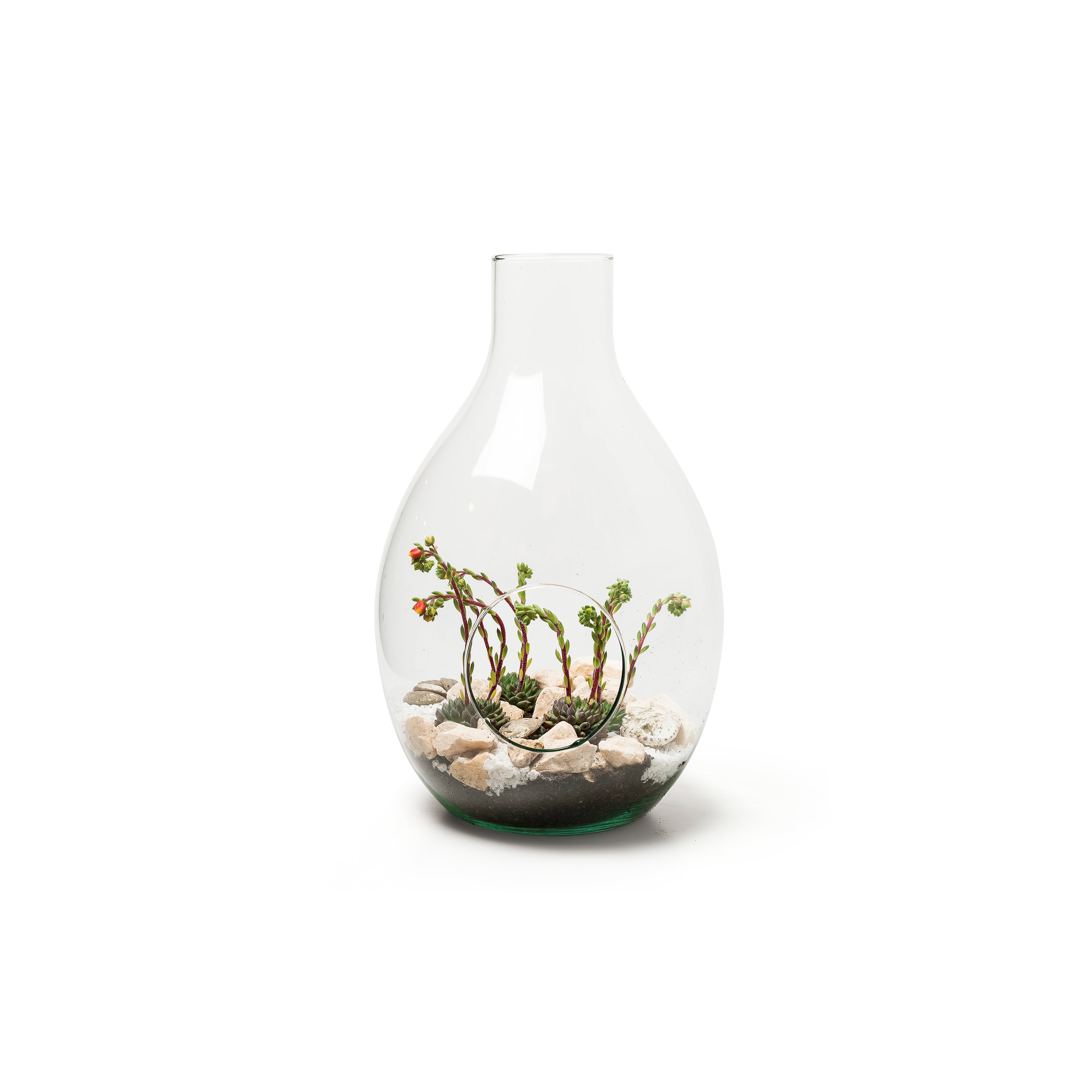 Vaso de Vidro Eco 37 cm Gigi