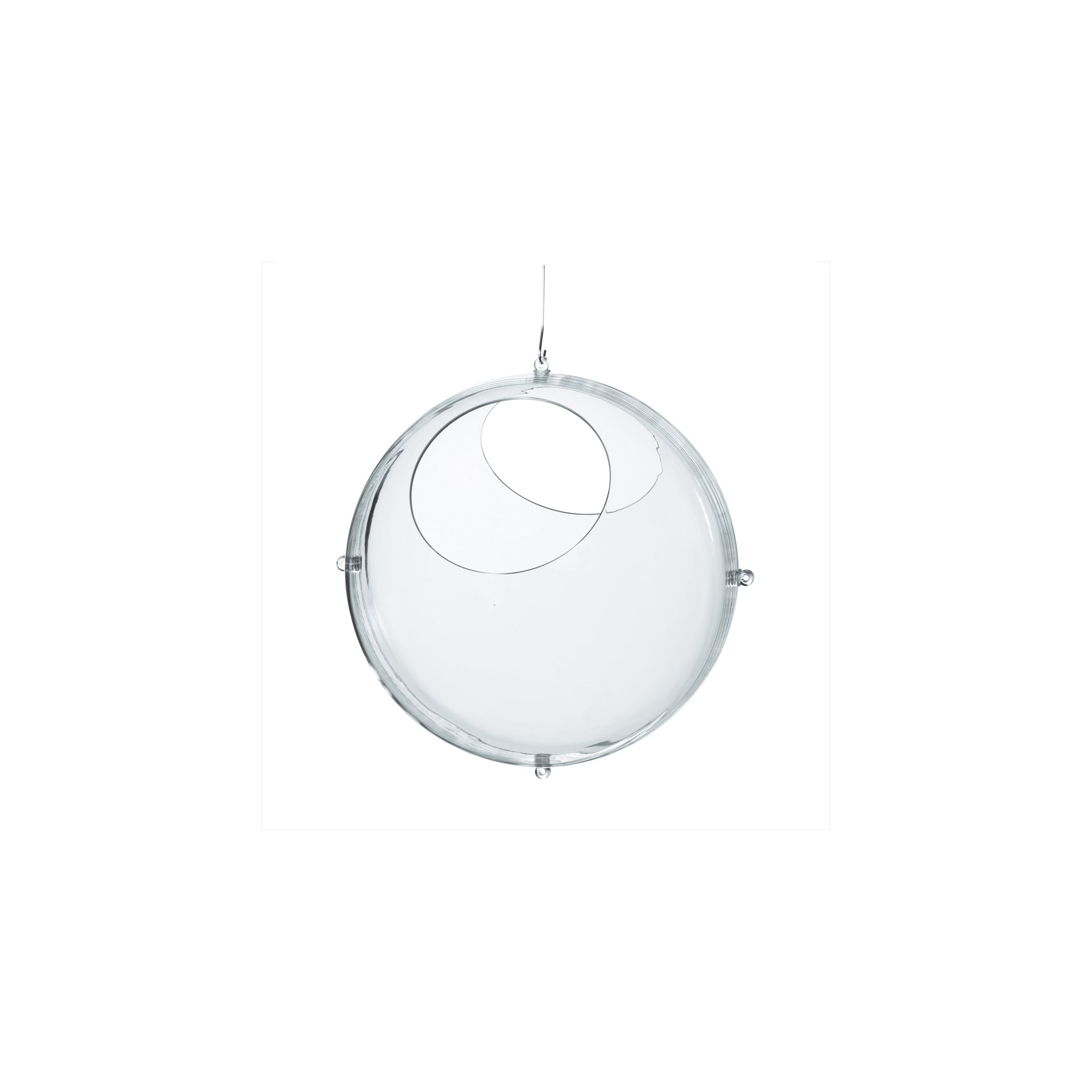 Koziol Bola Decorativa Suspensão Transparente Orion
