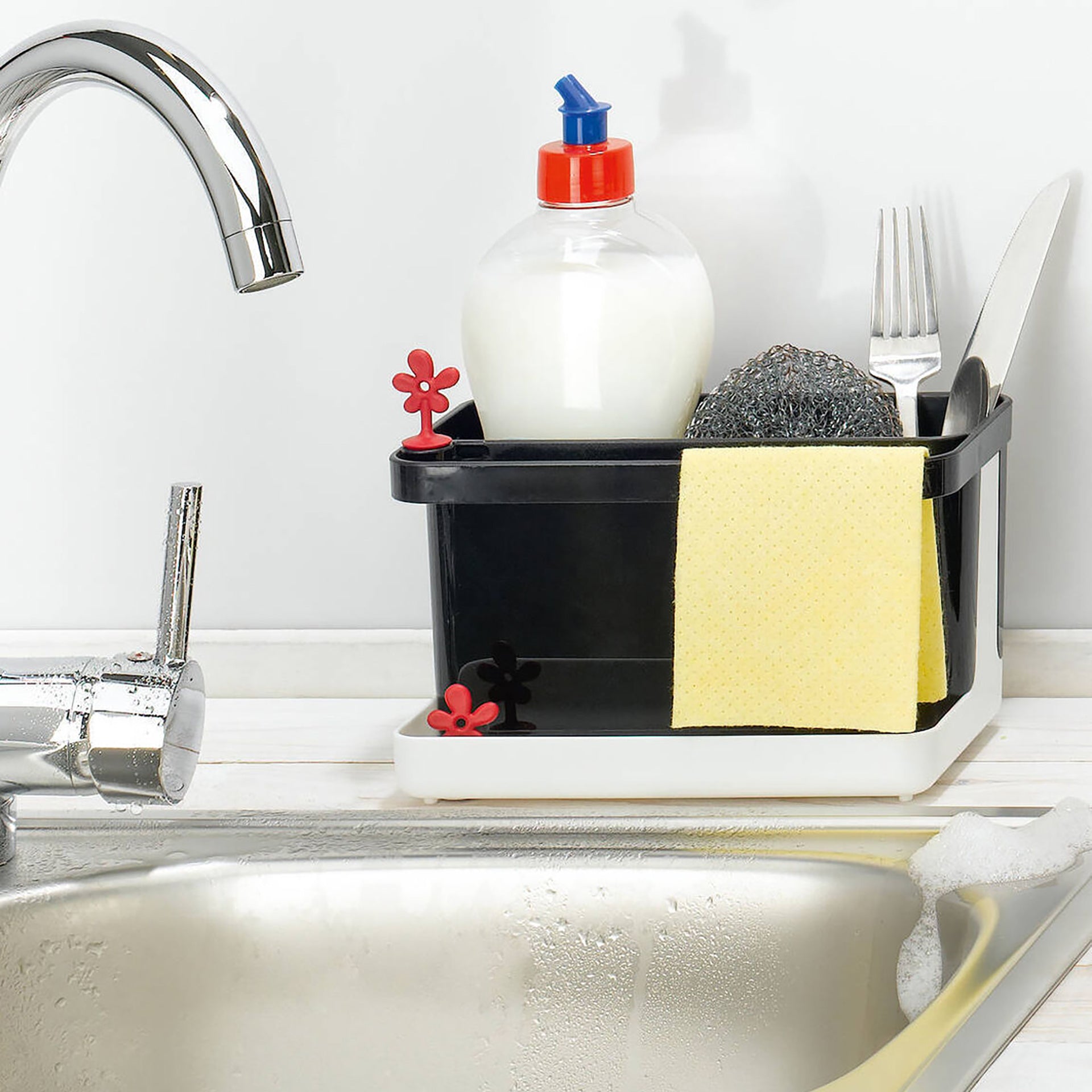 Koziol Organizador de Lava-Loiça Preto