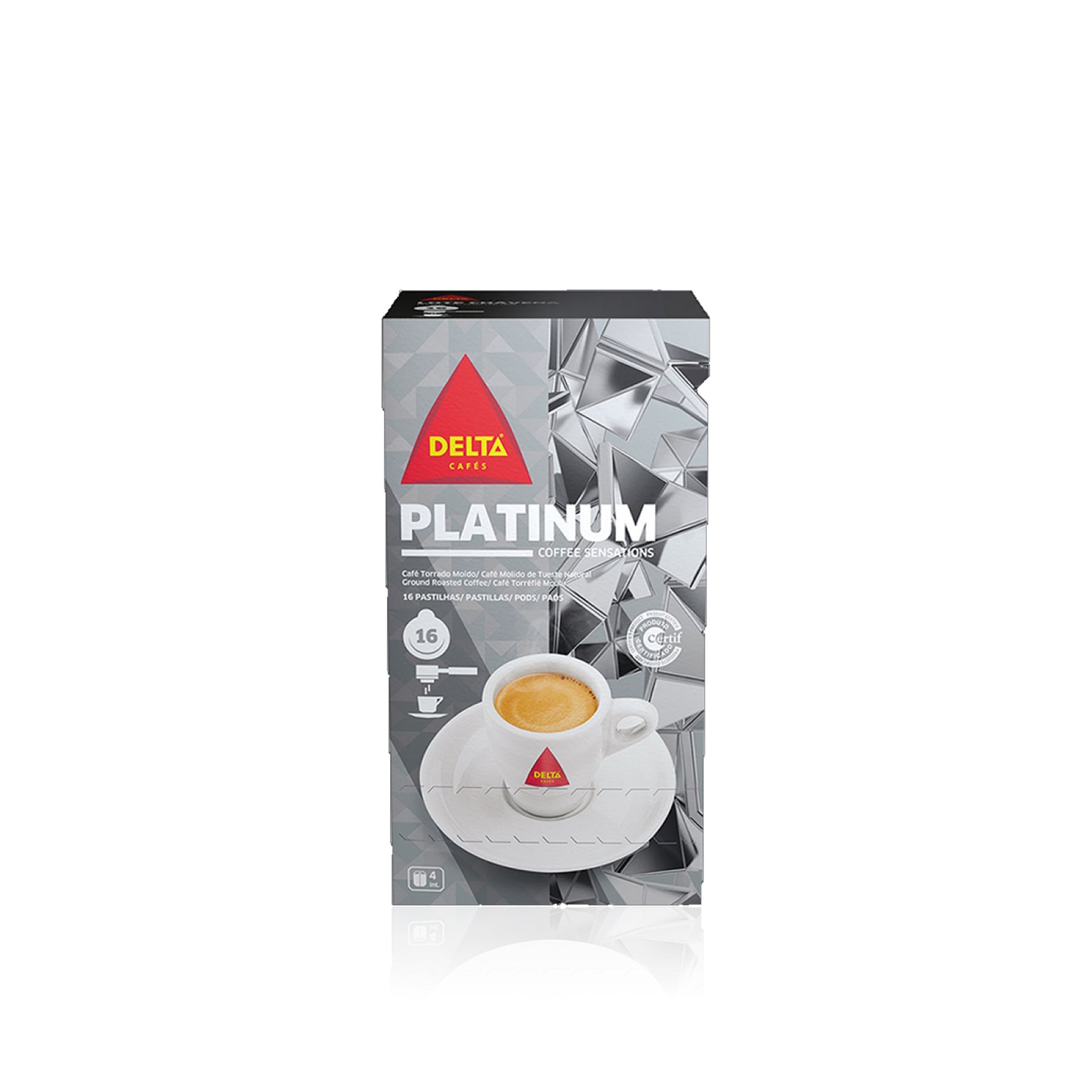 Delta Café Platinum Pastilhas 16 x 7 gr