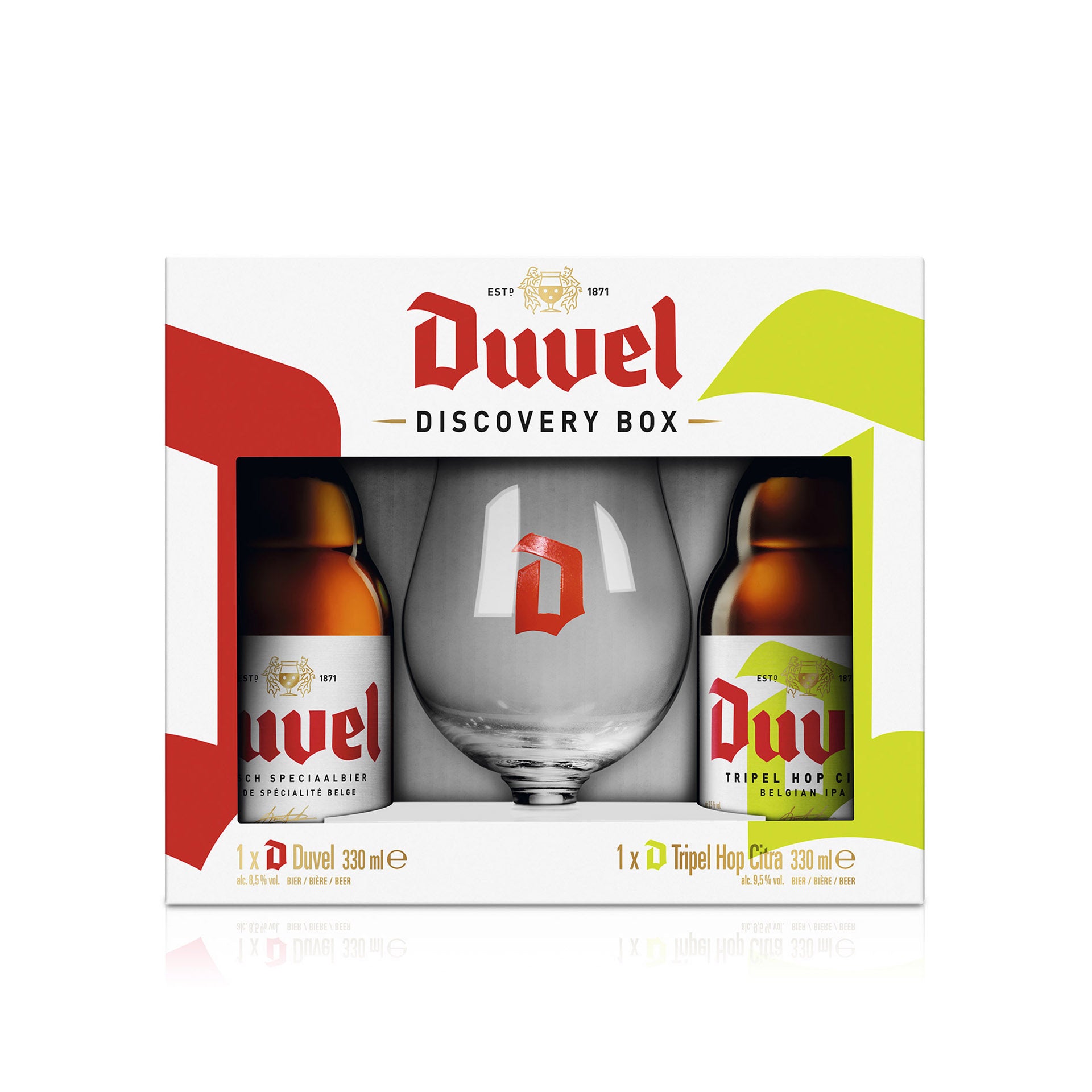 Pack Cerveja Duvel 2 Gfs 33 cl + 1 Copo Duvel
