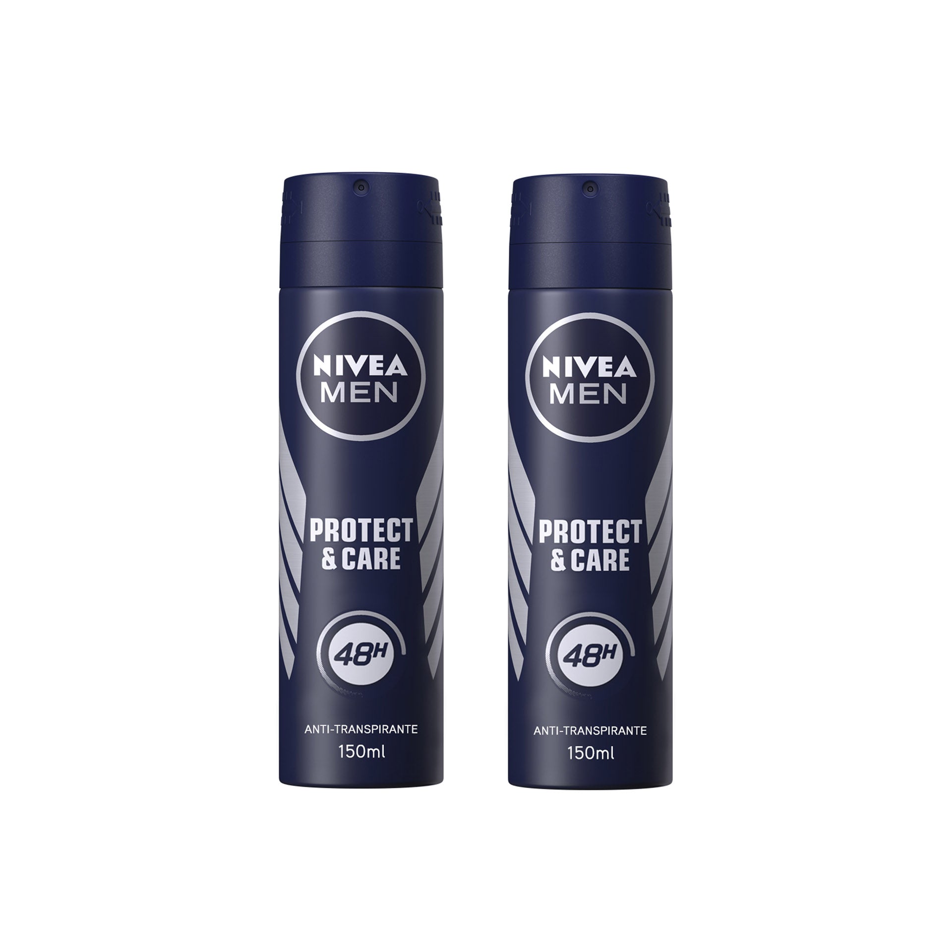 Nivea Men Protect & Care Desodorizante Spray 150 ml - Pack 2 x 150 ml