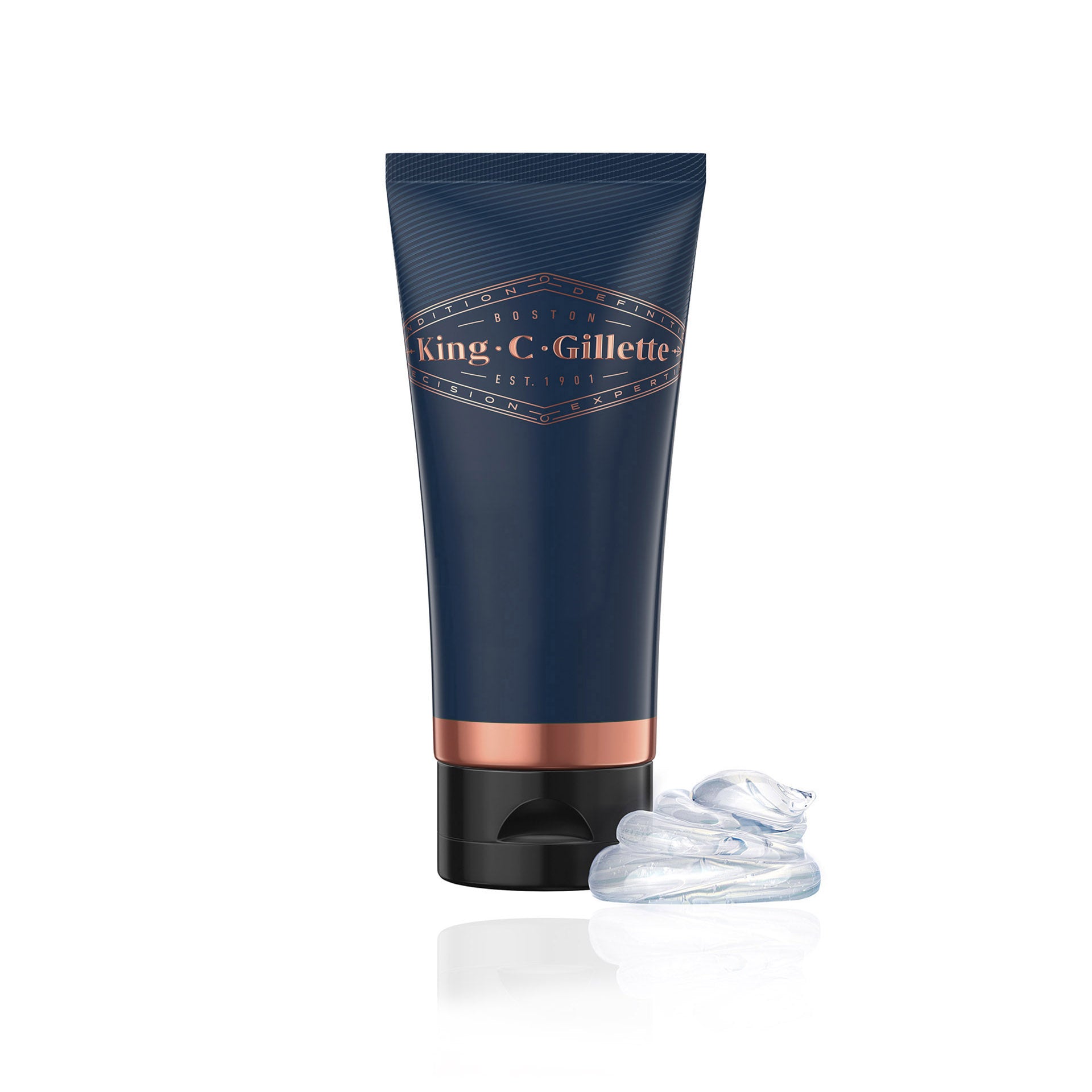 King C Gillette Gel Barbear Transparente 150 ml