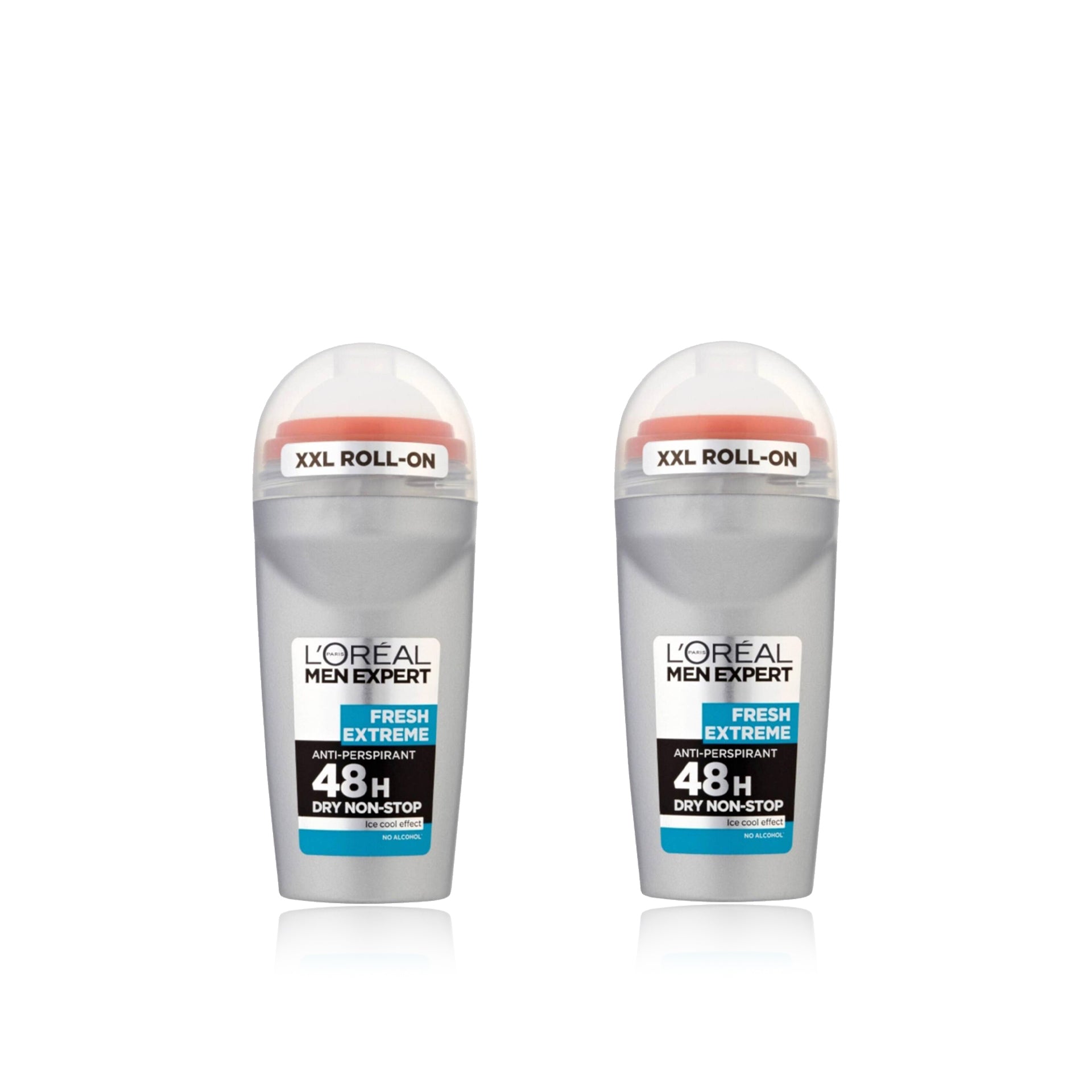 L'Oréal Men Expert Desodorizante Roll On Fresh Extreme 50 ml - Pack 2 x 50 ml
