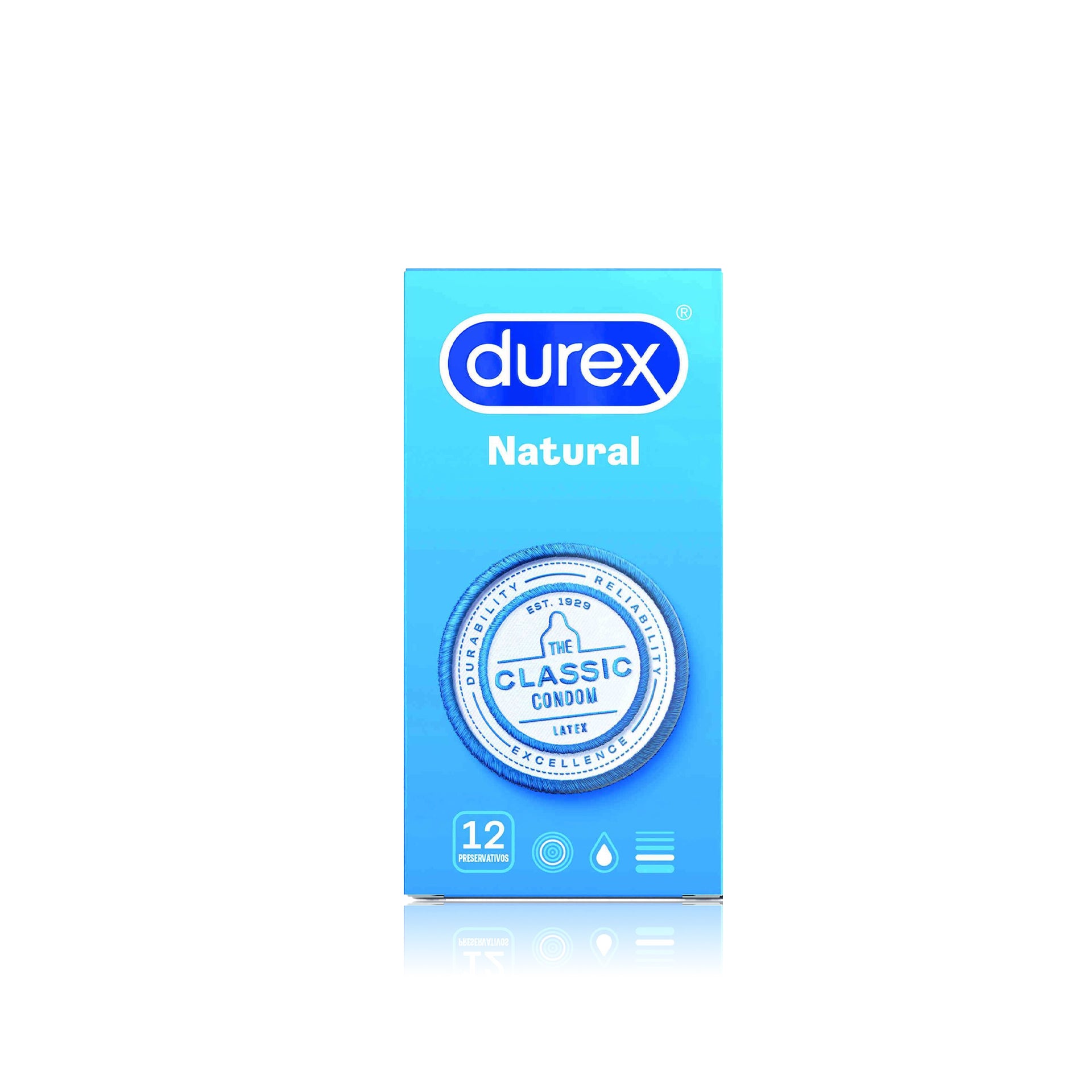 Durex Preservativos Natural 12 un