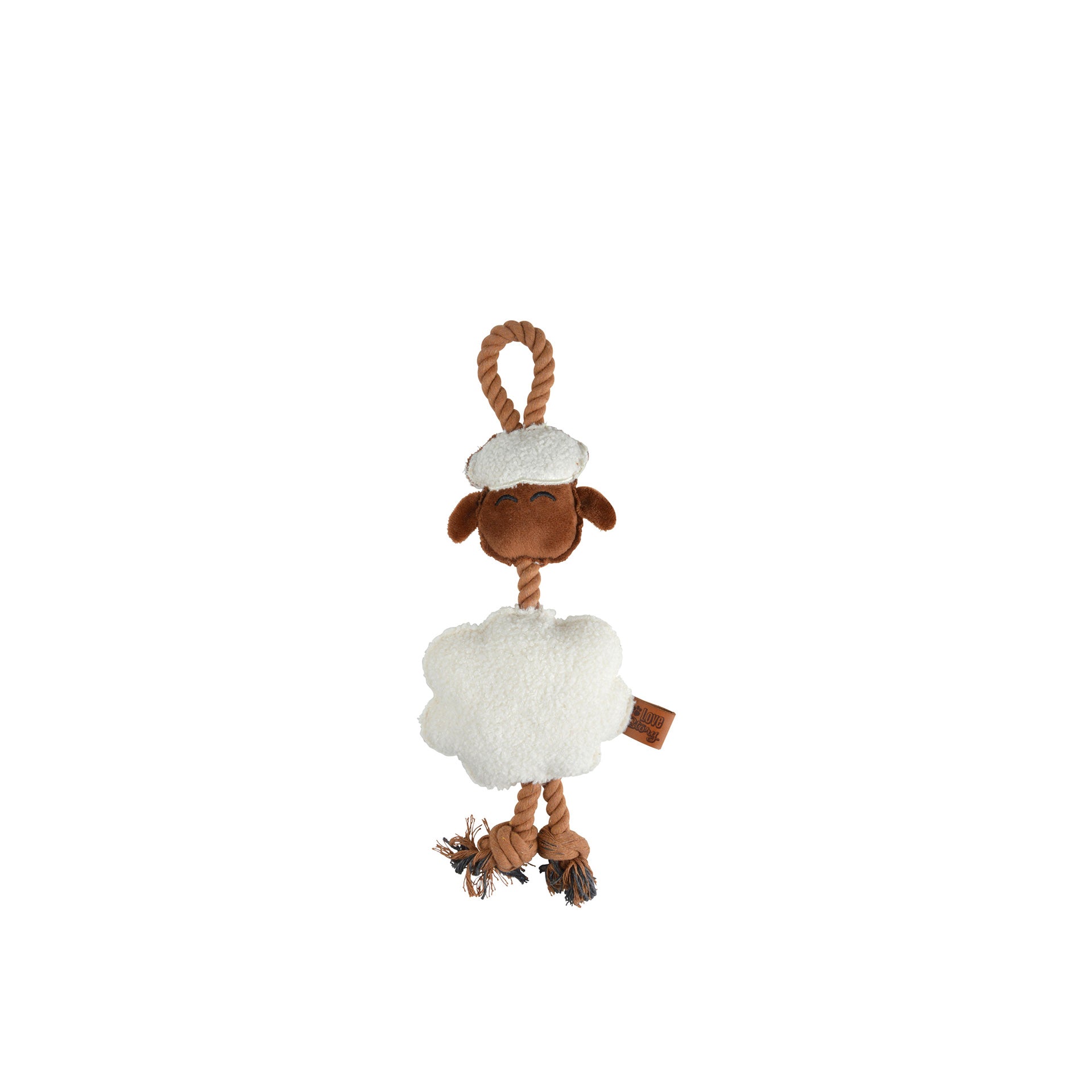 Love Story Brinquedo Cão Corda com Peluche Ovelha Wooly