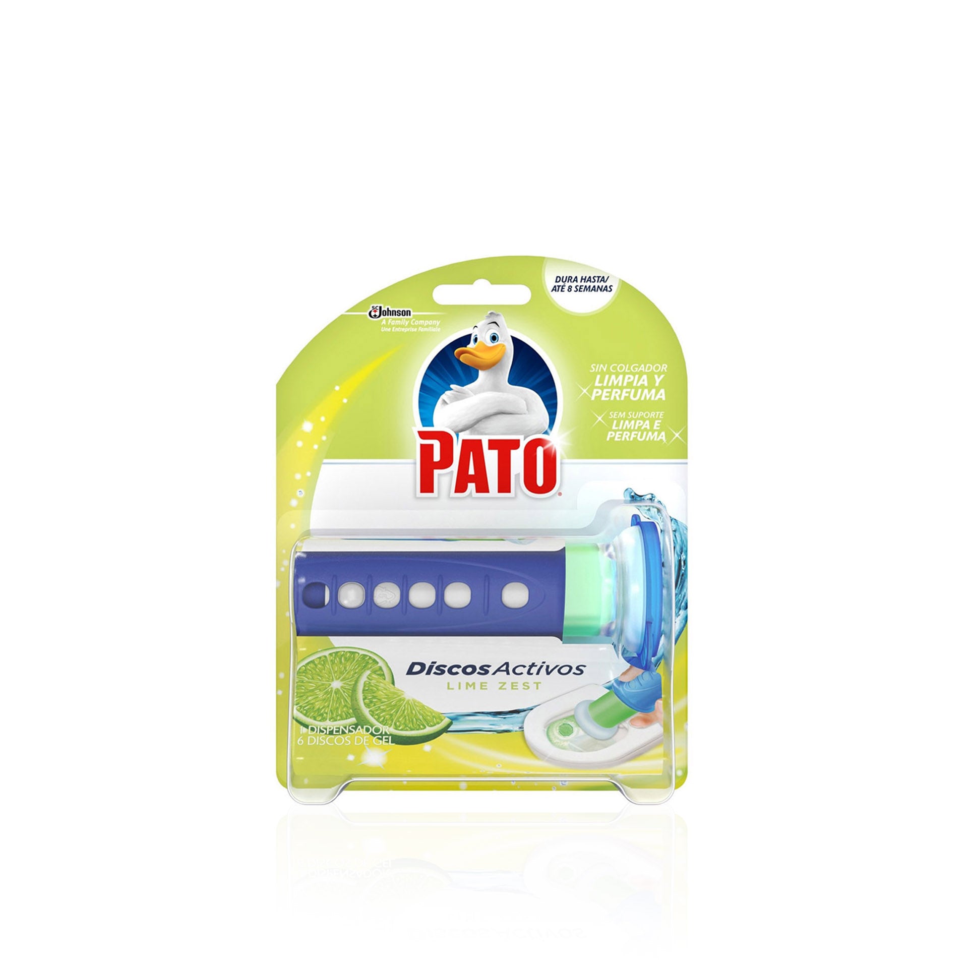 Pato Discos Activos Lima Dispositivo + 1 Recarga 36 ml