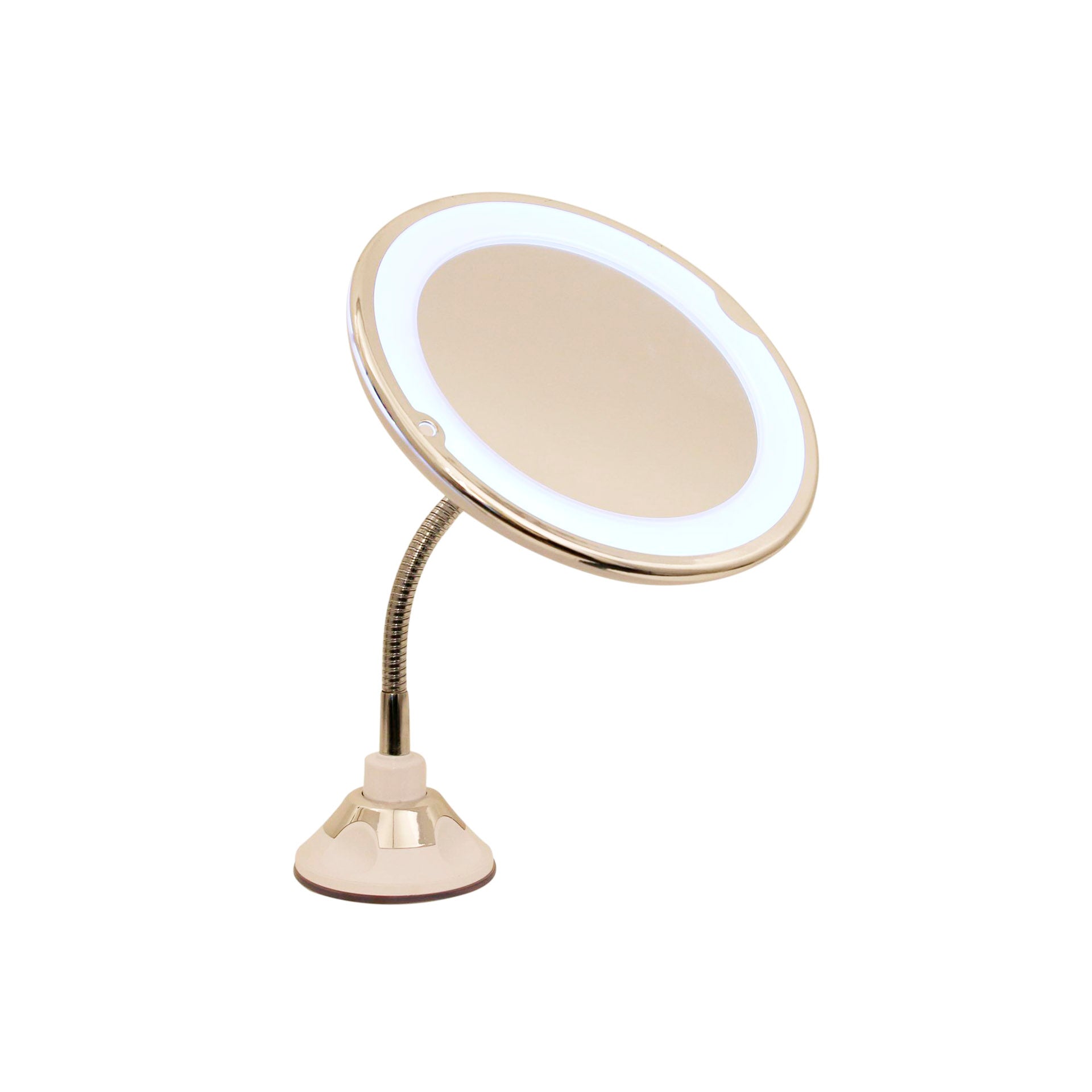 Espelho de Aumento LED com Braço Flexível