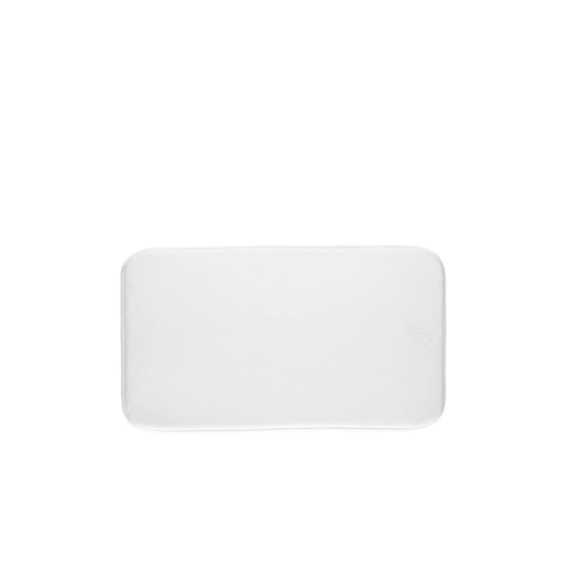 HKH Tapete WC Microfibra Branco 48 x 80 cm