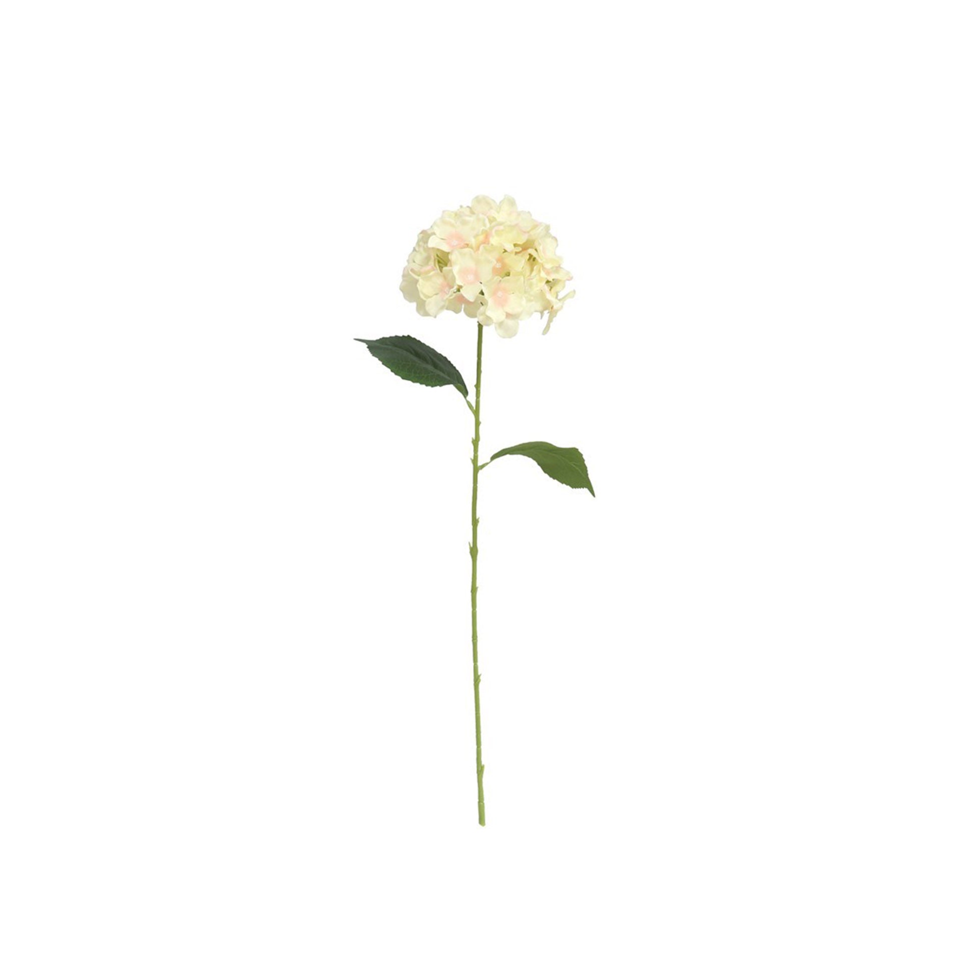 Flor Artificial Hortensia Branca 74 cm