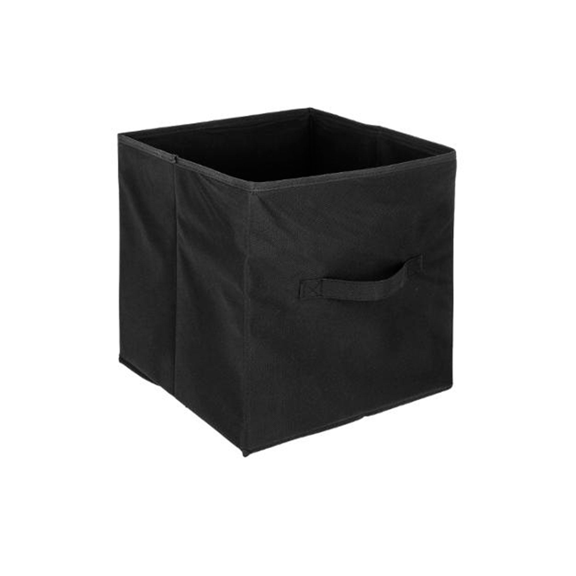 Cubo de Arrumação Preto 31 x 31 x 31 cm