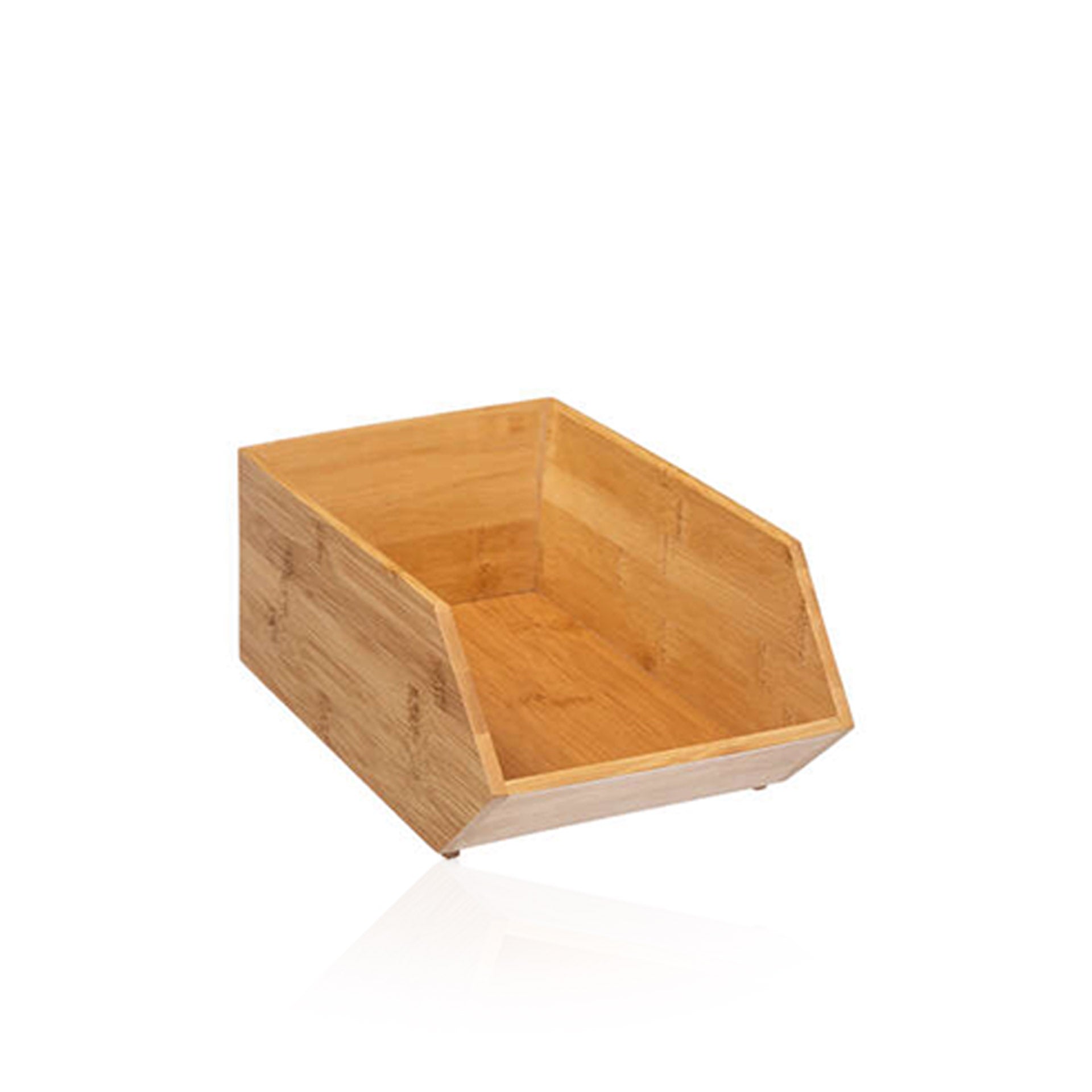 HKH Organizador apilable de bambú M