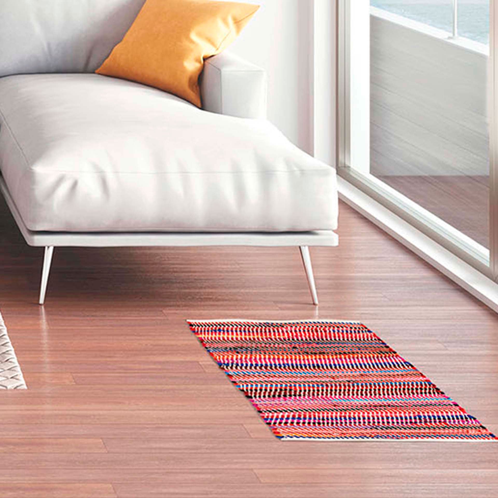 Alfombra multicolor 50 x 80 cm