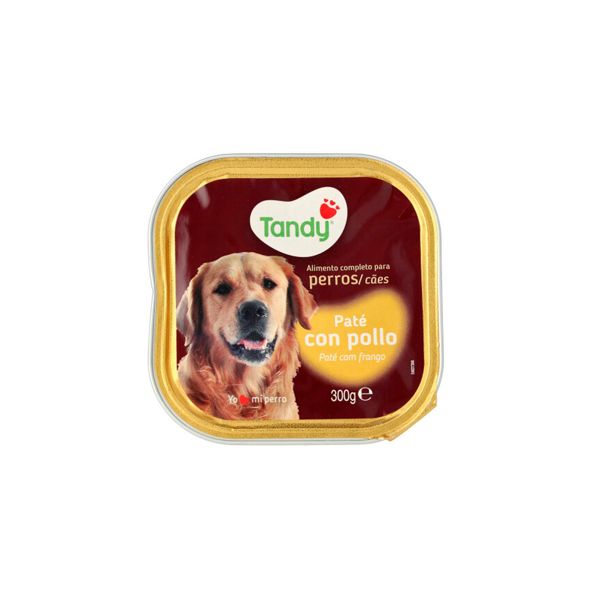 Tandy Alimento para Cão Frango Terrina 300 gr - Pack 3 x 300 gr