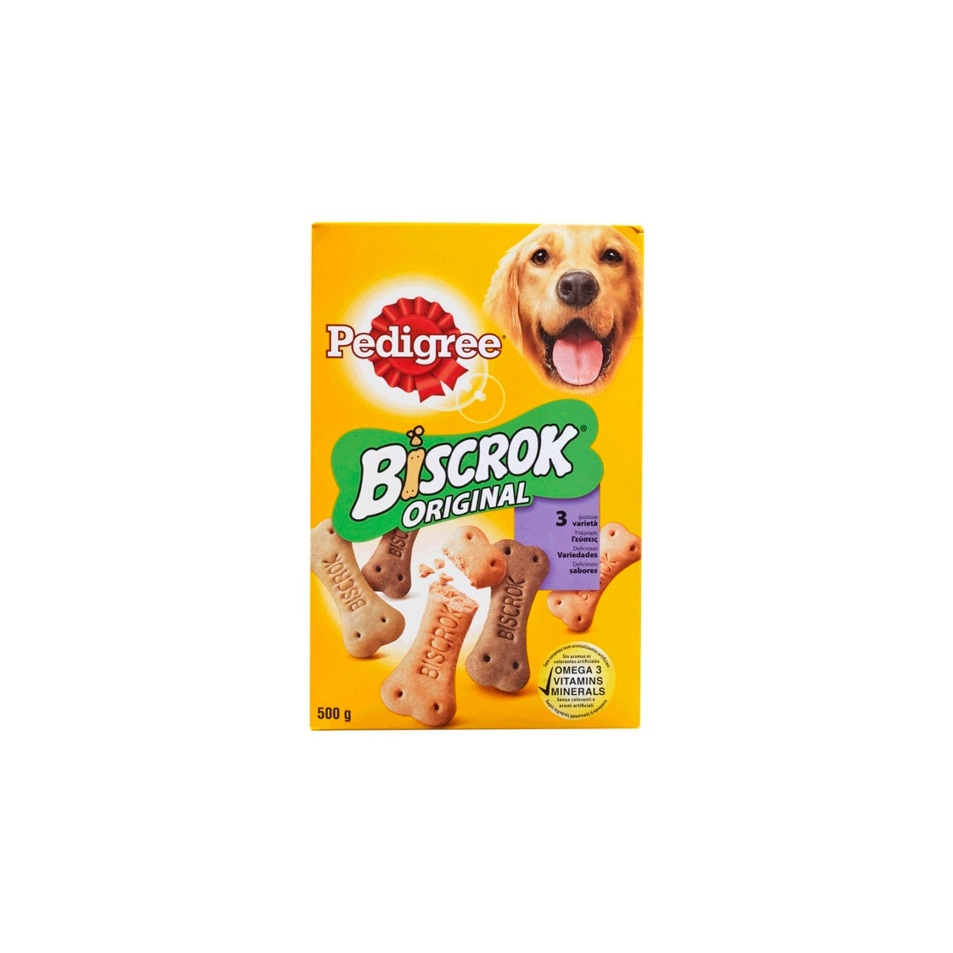 Pedigree Snack para Cão Biscrok 500 gr