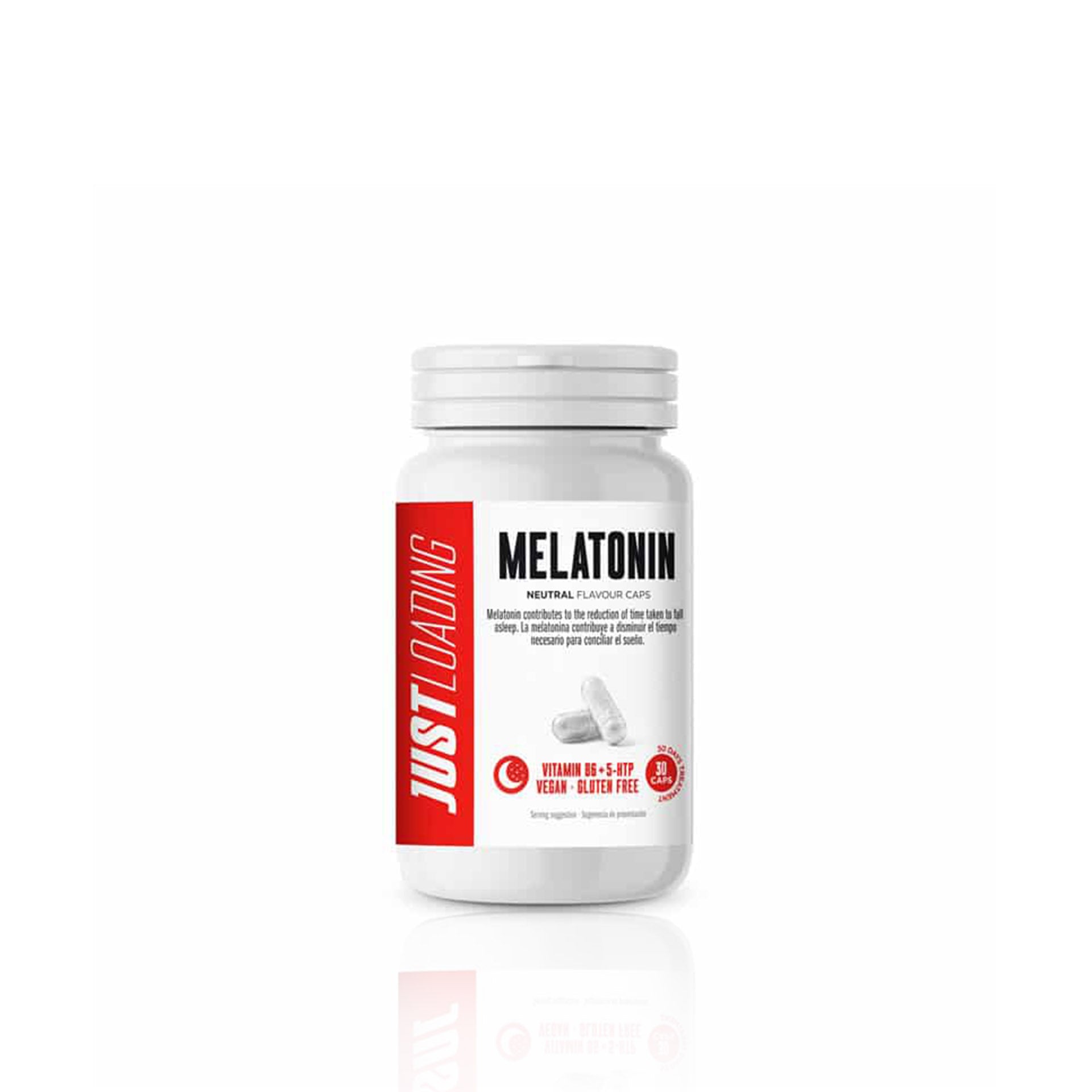 Just Loading Melatonina com Vitamina B6 30 cápsulas