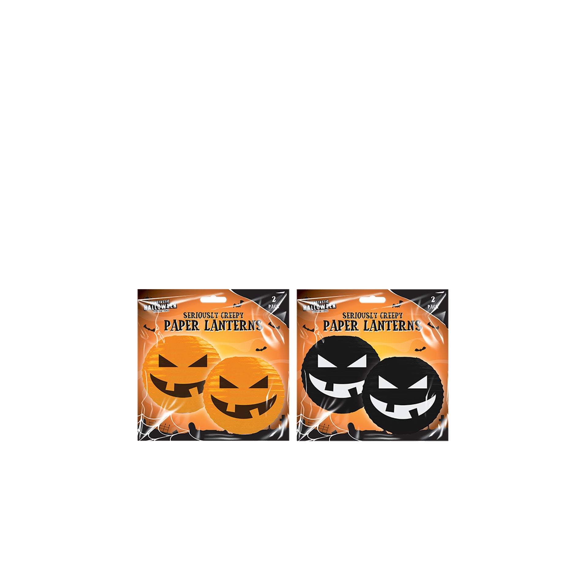 Halloween Lanternas Decorativas em Papel