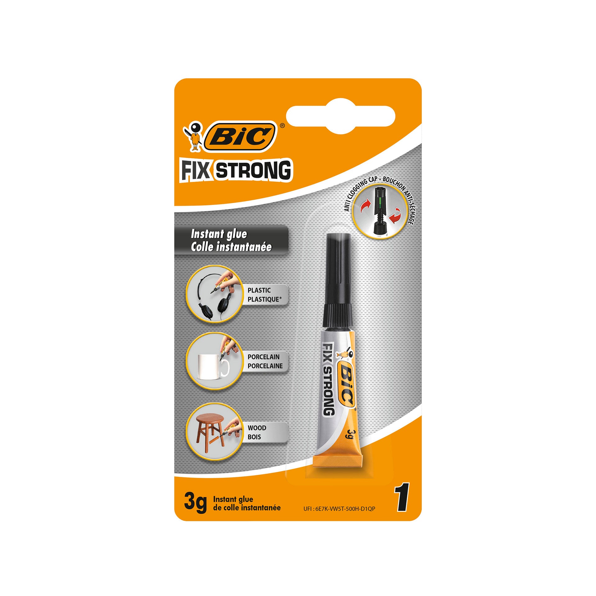 Bic Cola Fix Strong Extra Forte 3 gr