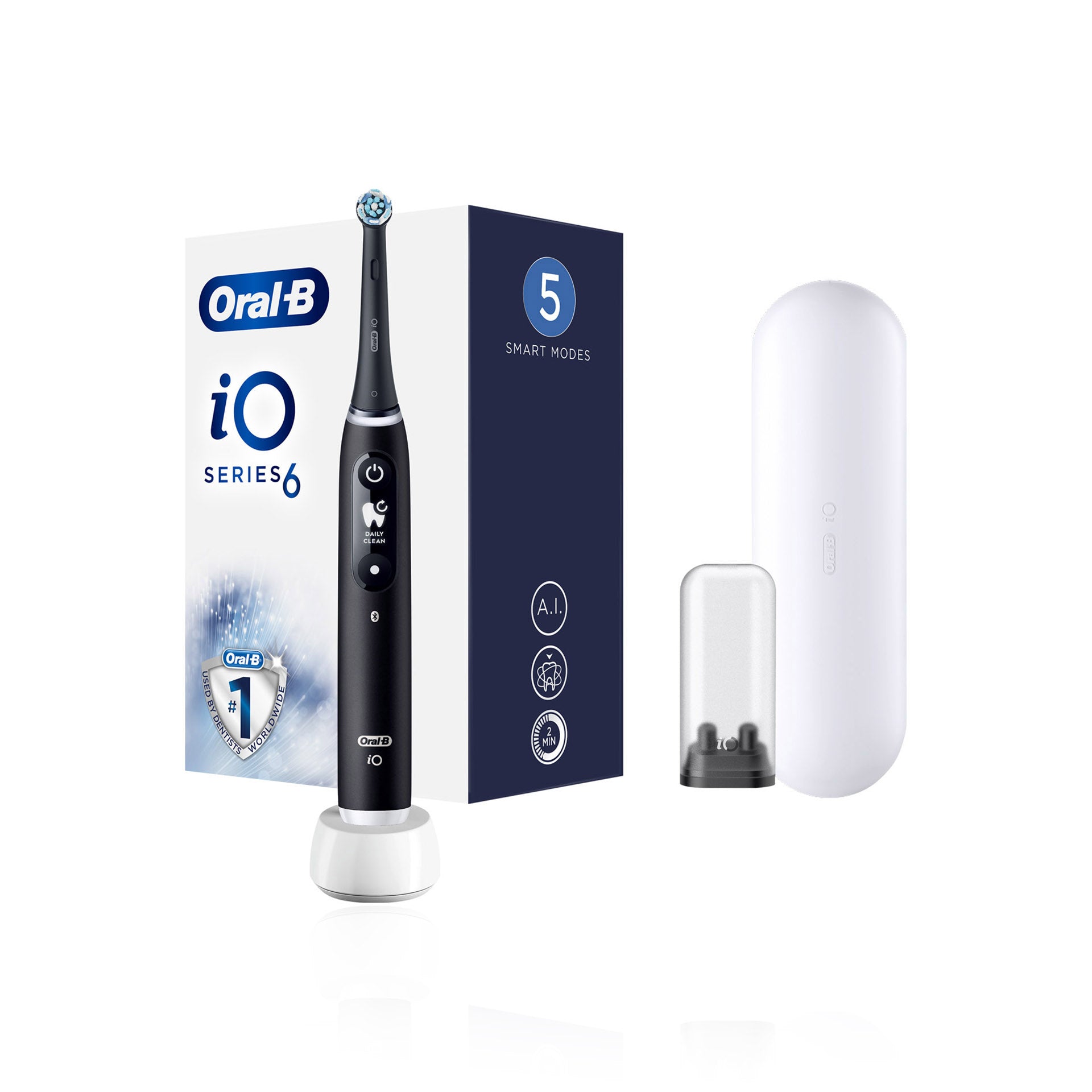 Oral-B Escova de Dentes Elétrica Sensitive Edition iO Series 6 Black
