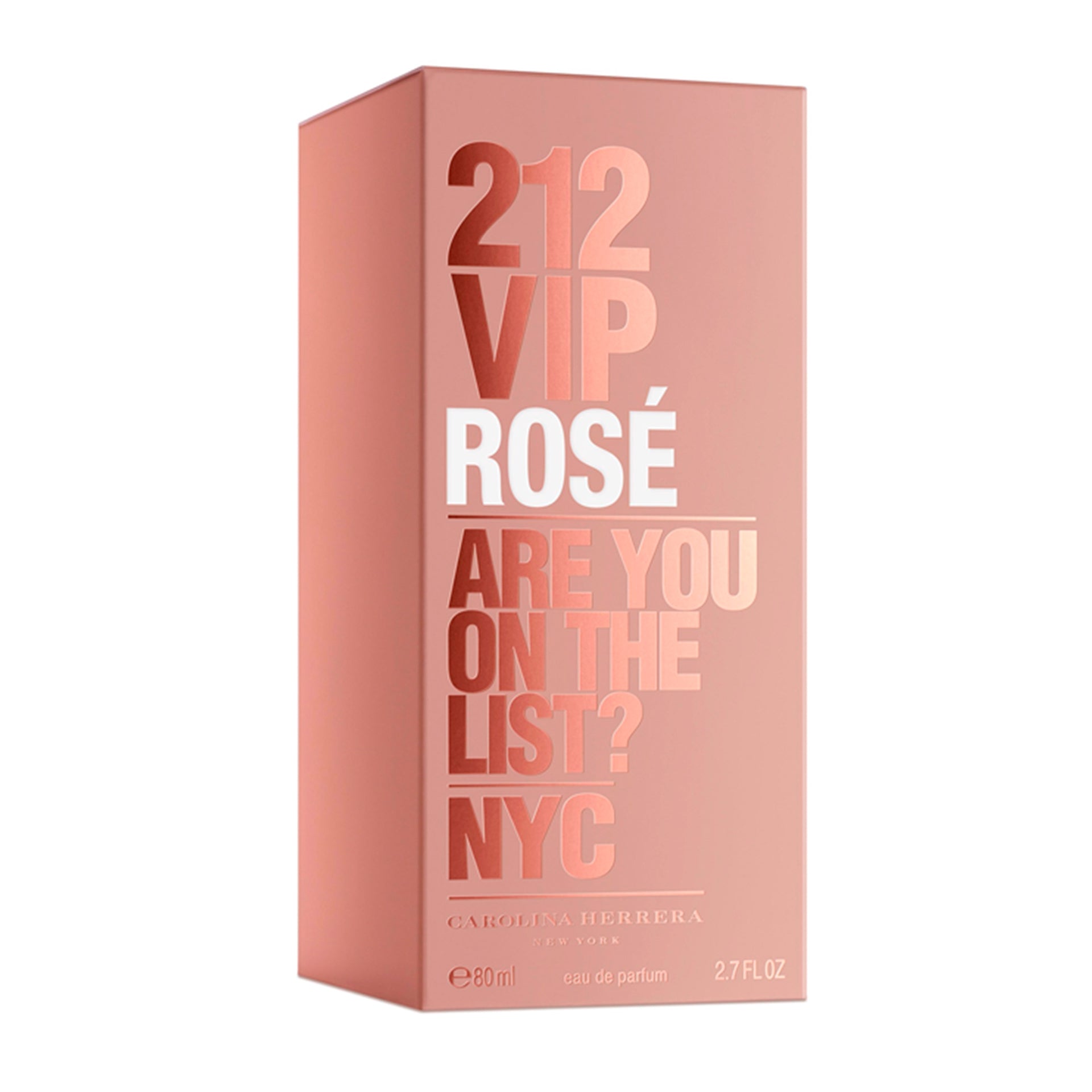 212 Vip Rosé Eau de Parfum Vaporizador 80 ml