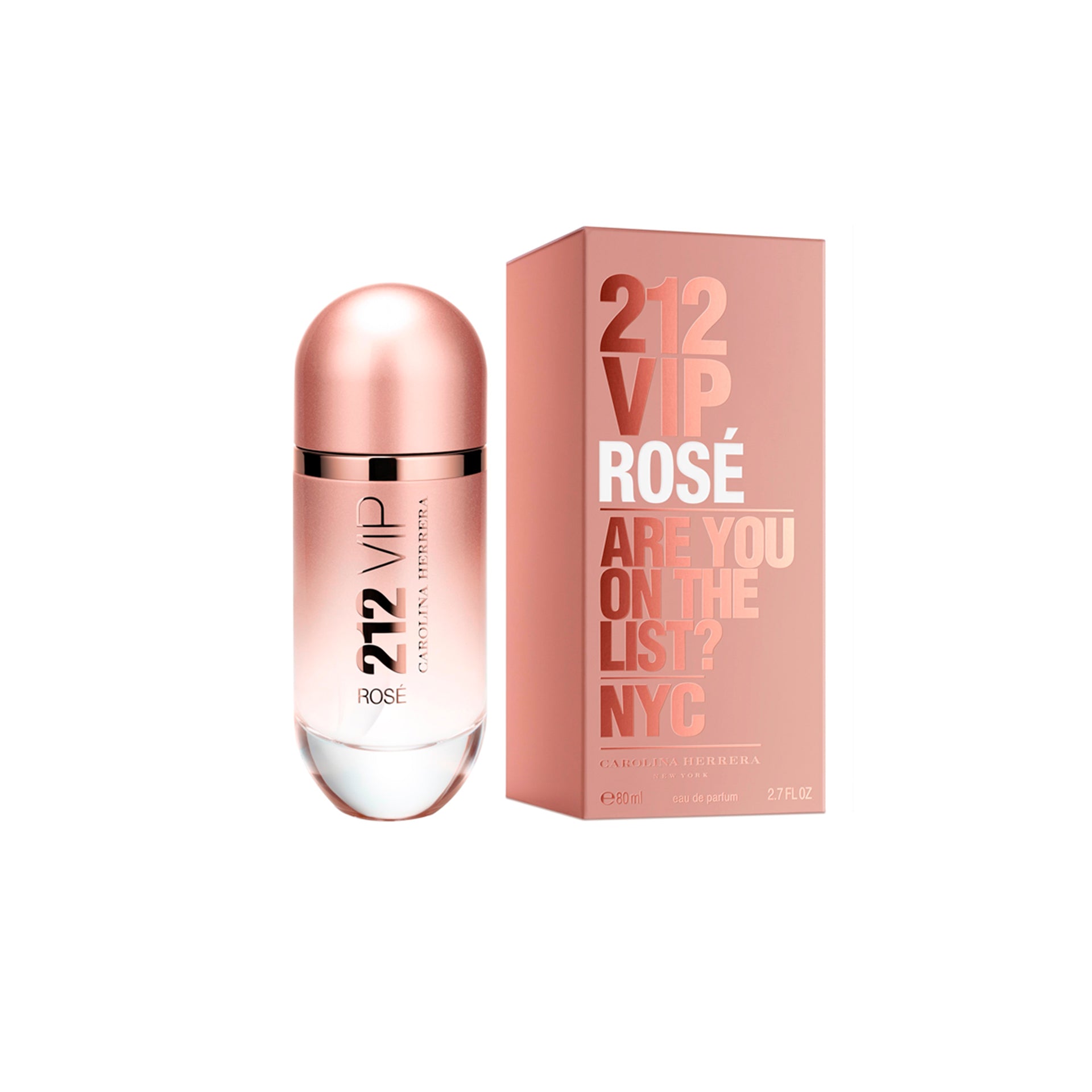 212 Vip Rosé Eau de Parfum Vaporizador 80 ml