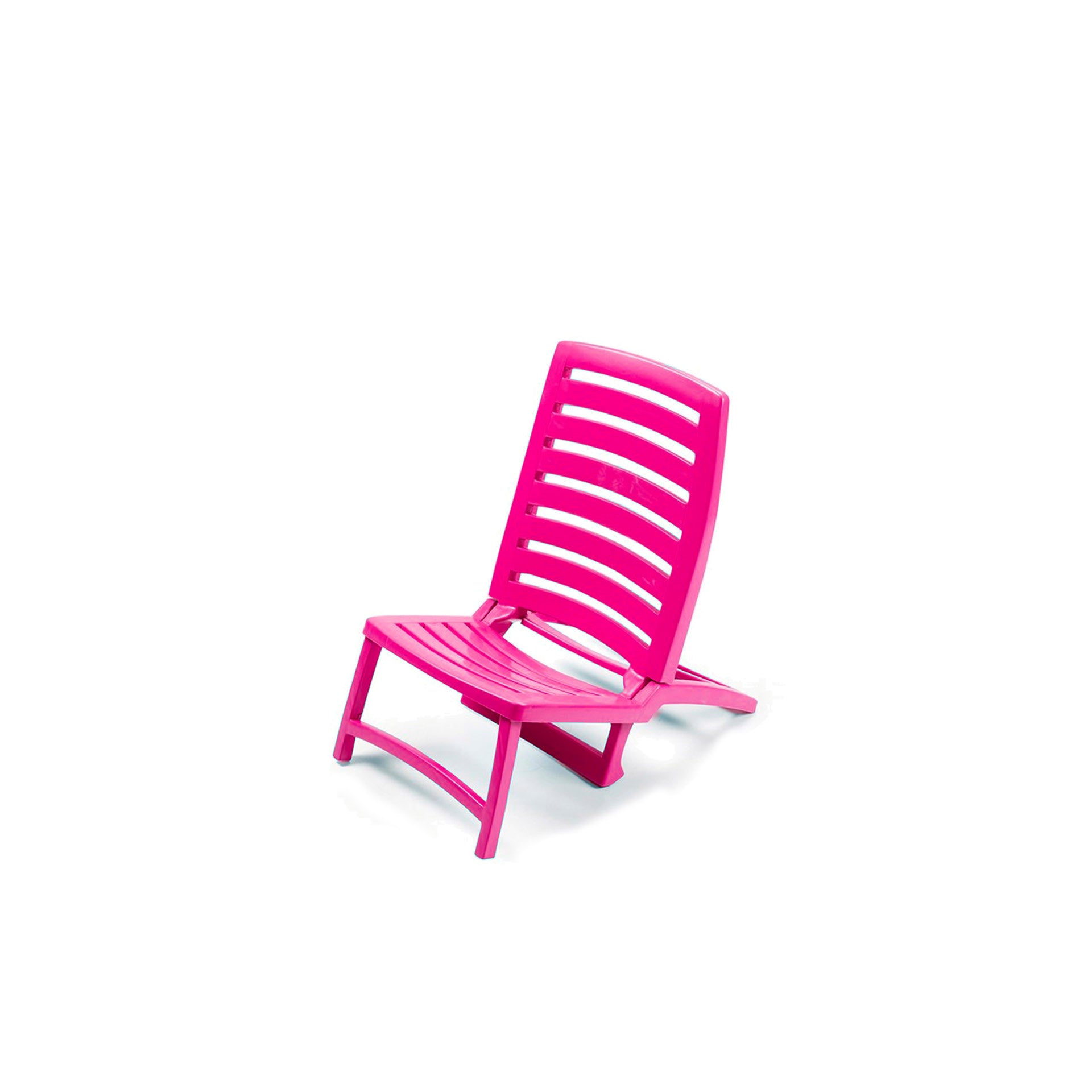 Cadeira de Praia Dobrável Rosa Rio