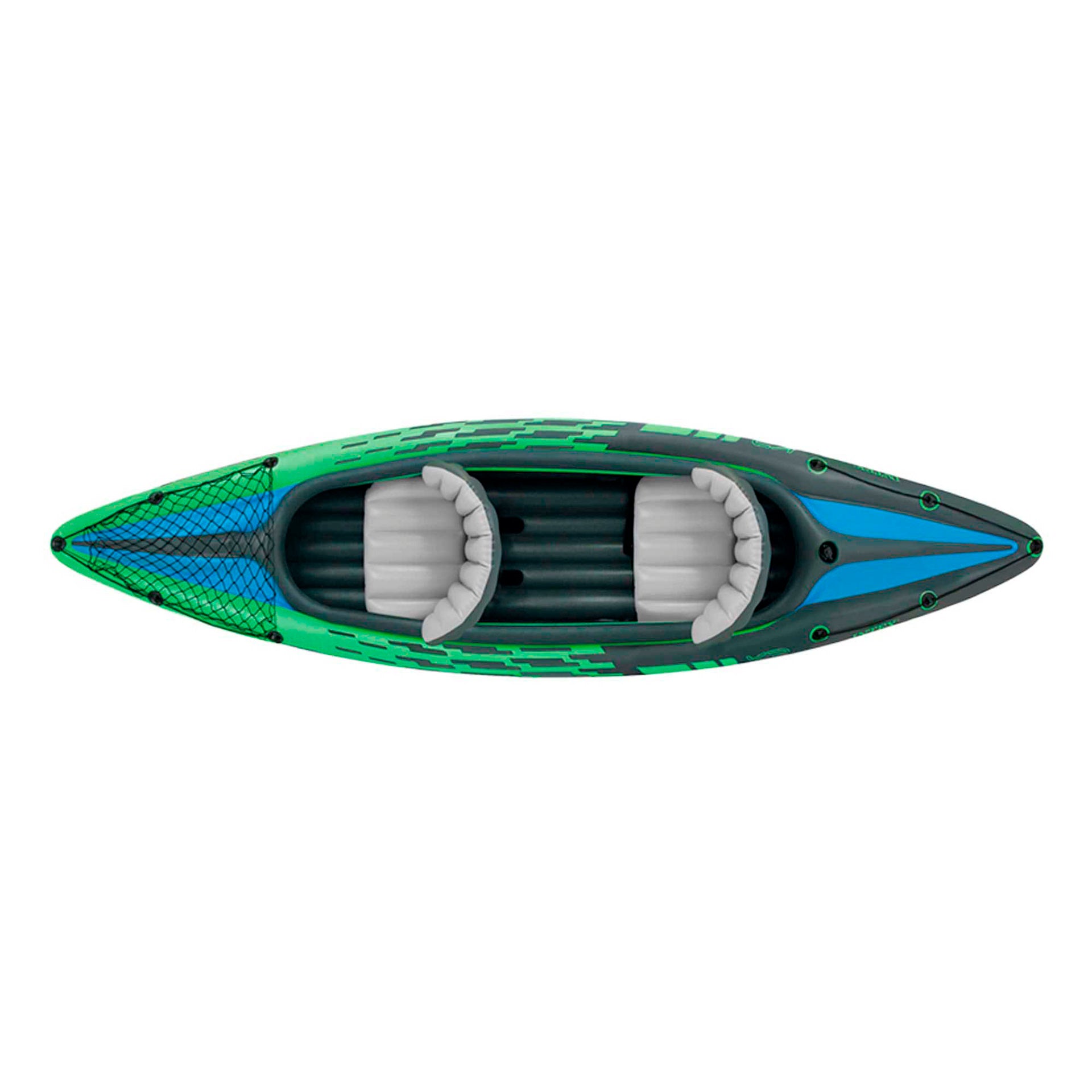 Kayak Hinchable Intex Challenger K2 con 2 Remos