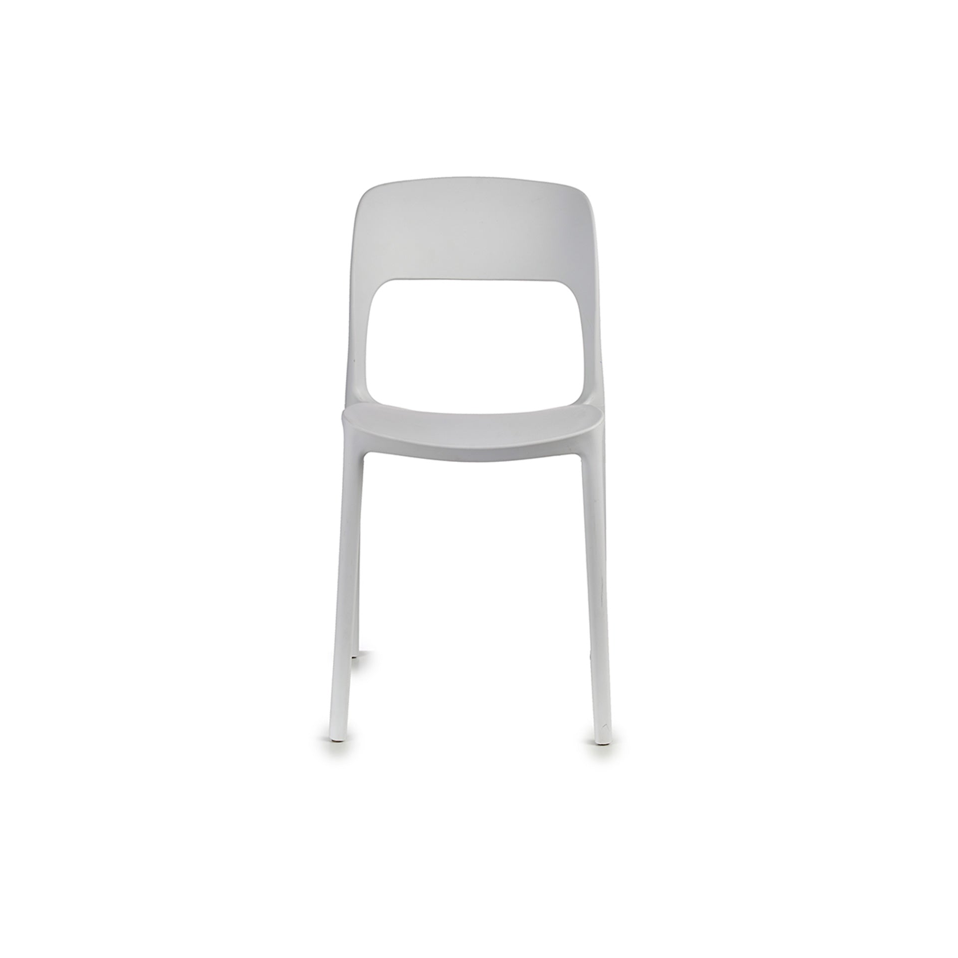 Cadeira Fixa Branca 41 x 83 x 43 cm